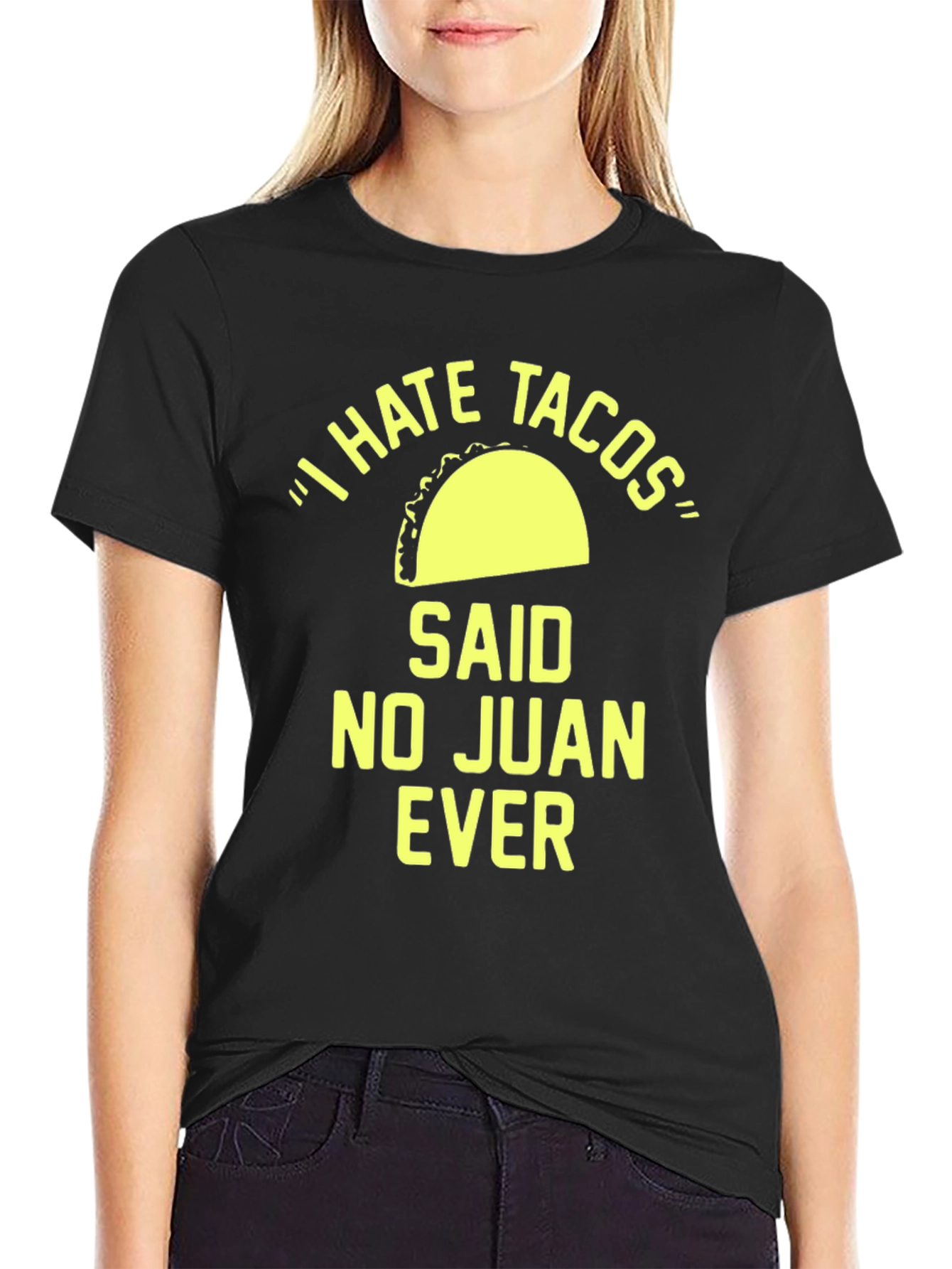 I Hate Tacos Funny T-Shirt