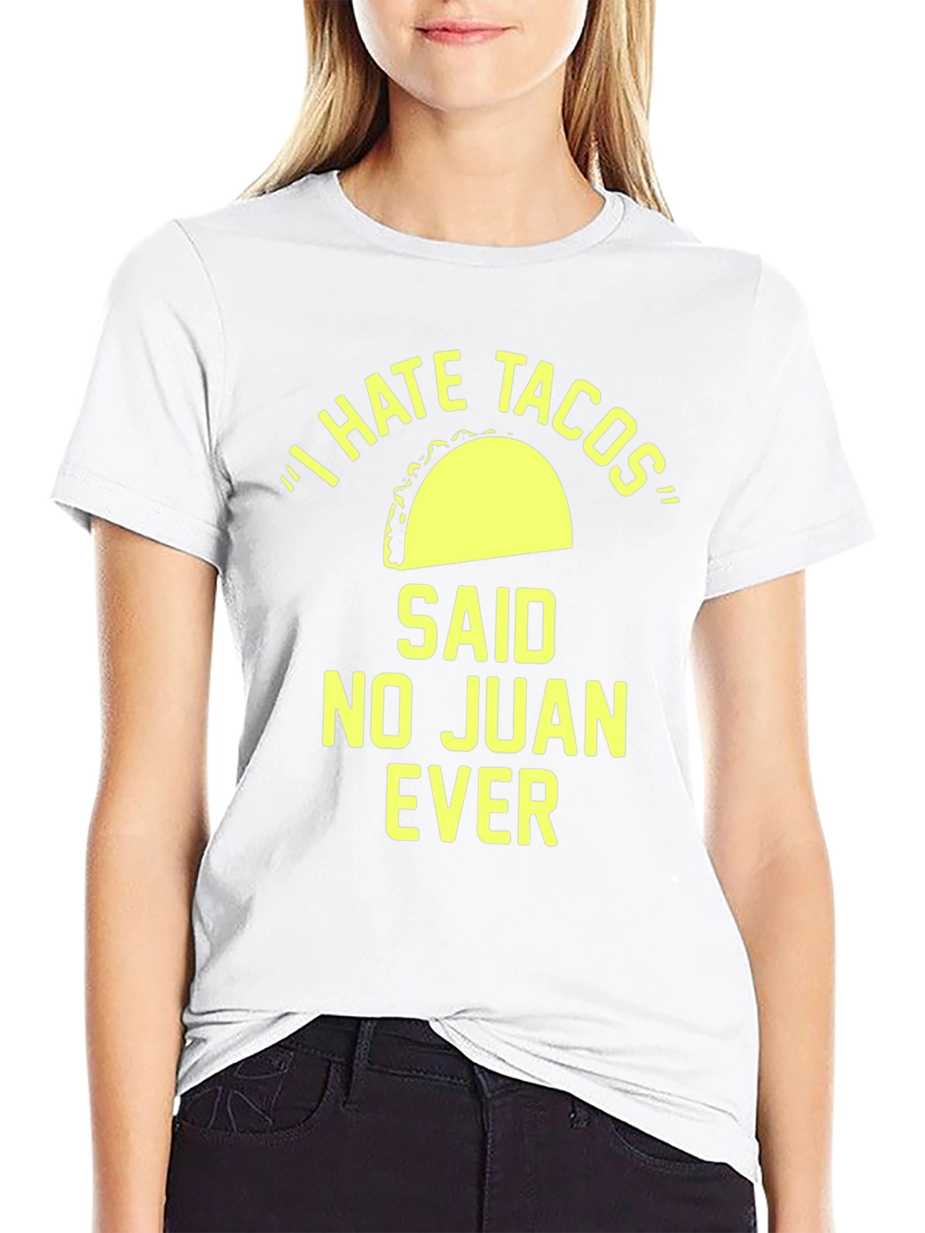 I Hate Tacos Funny T-Shirt