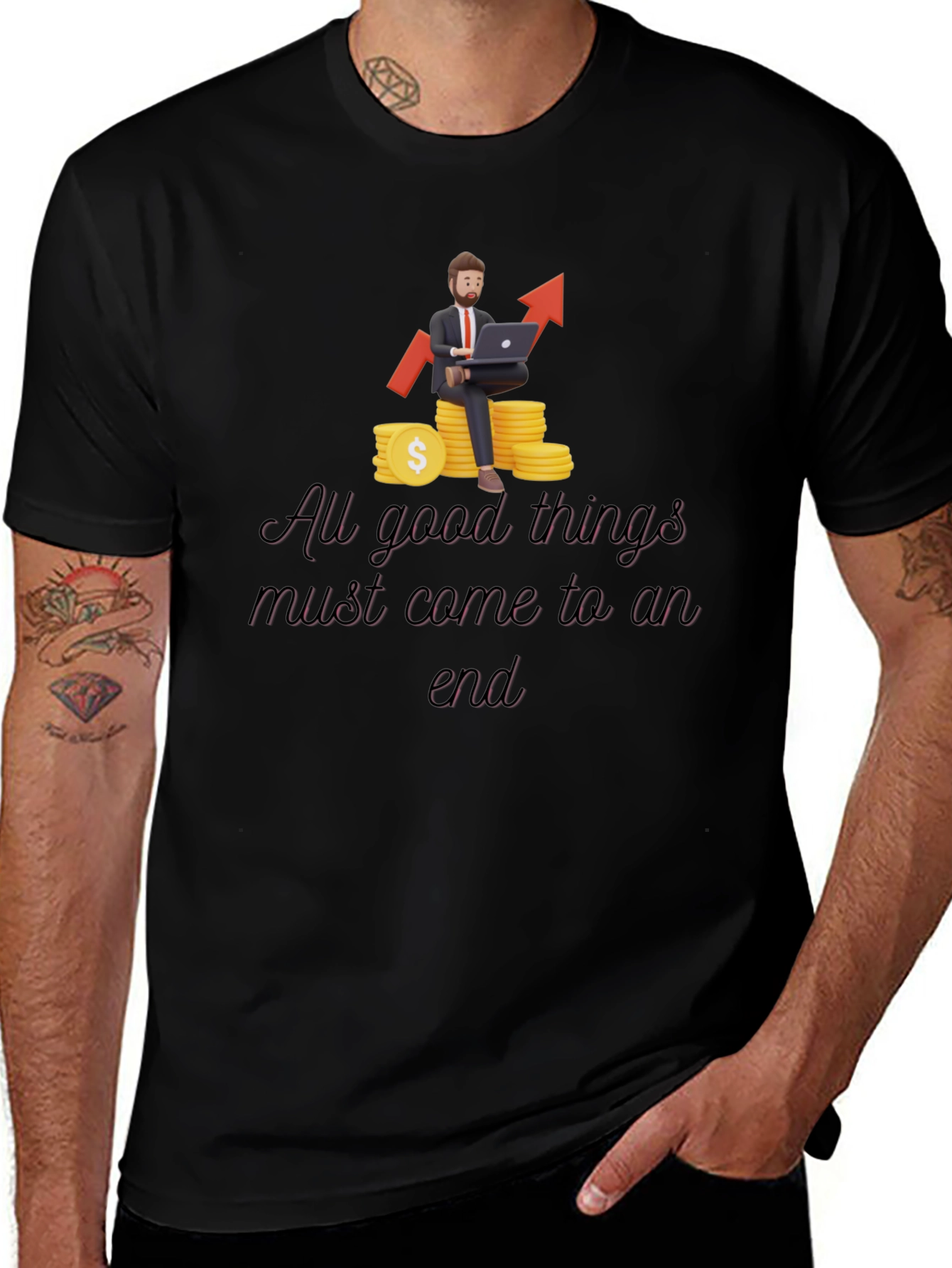 All Good Things T-Shirt - Trader Design