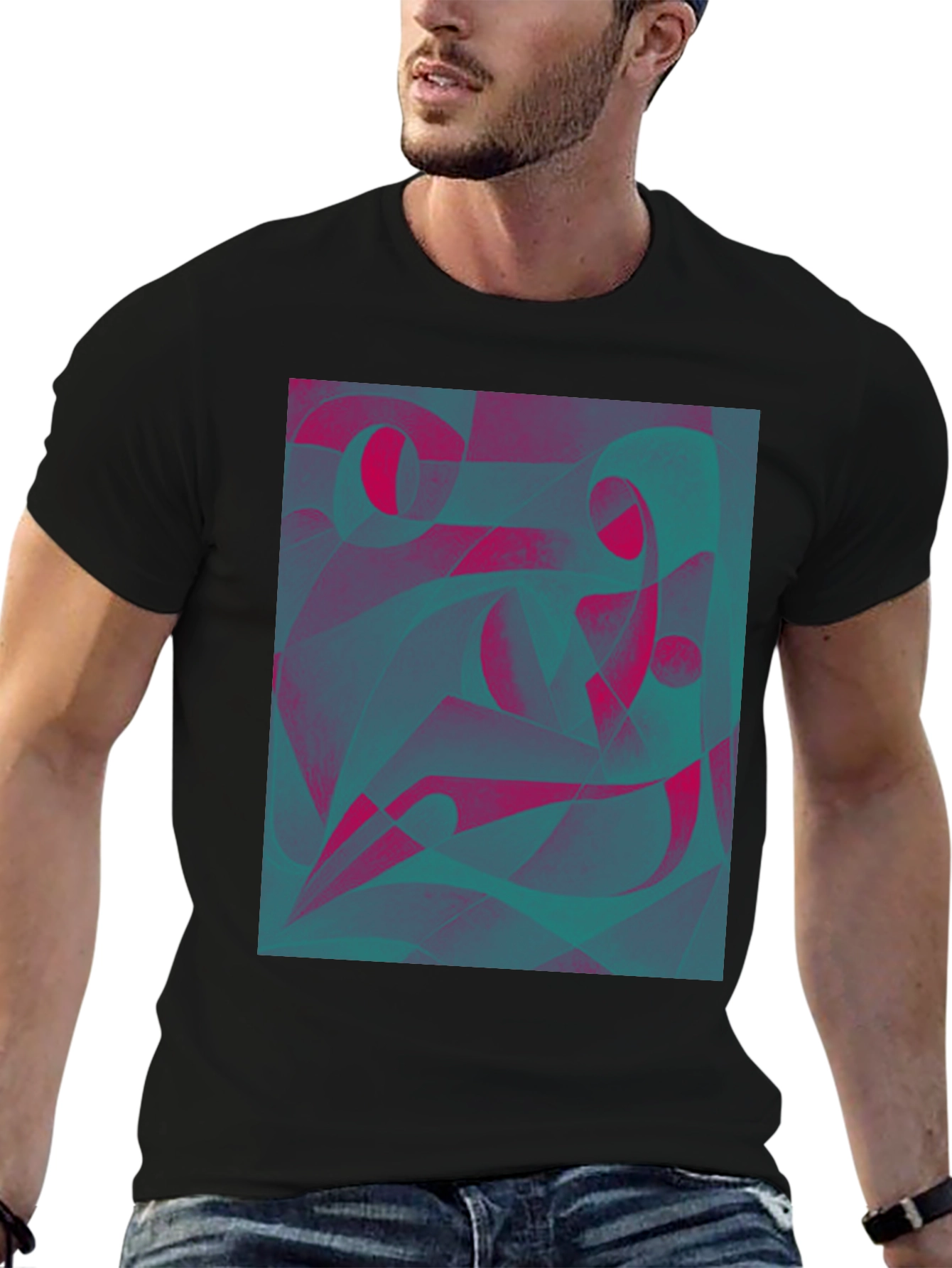 Abstract Art Tee - Modern Graphic T-Shirt