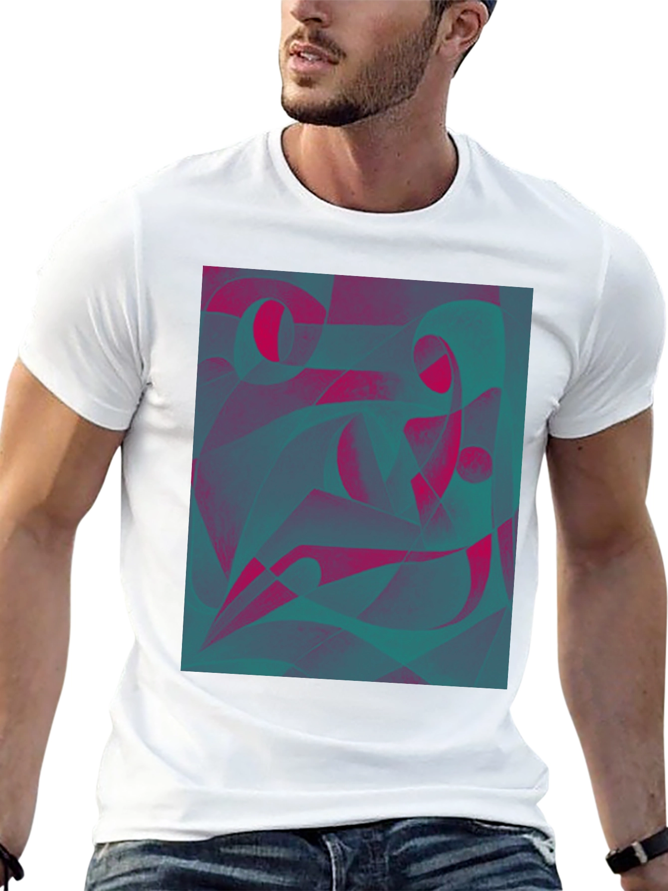 Abstract Art Tee - Modern Graphic T-Shirt
