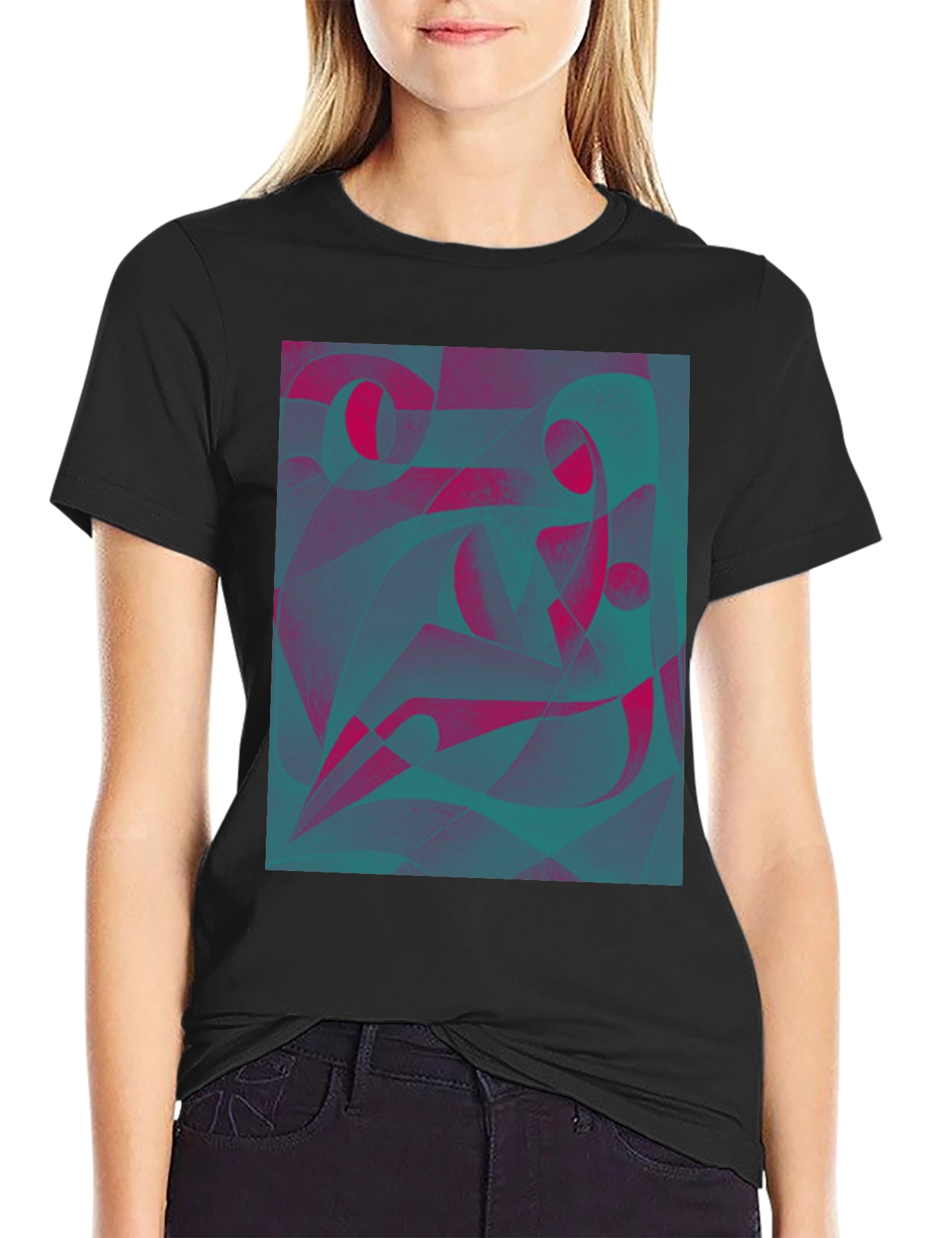 Abstract Art Tee - Modern Graphic T-Shirt