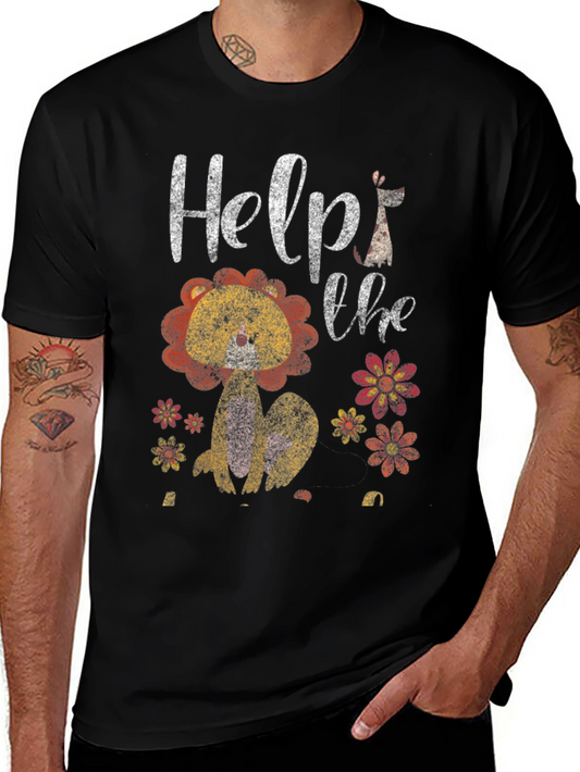 Help the Lion Graphic Tee