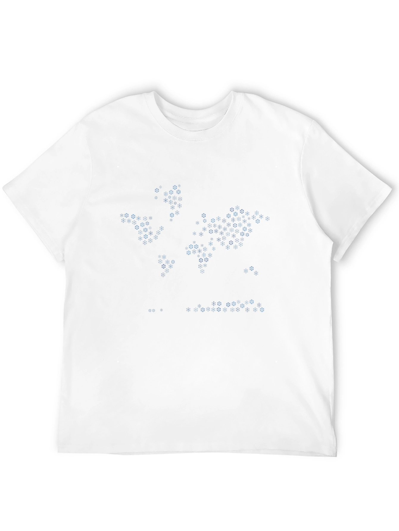Hex World Map Black Graphic Tee