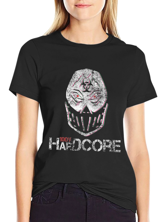 100% Hardcore Graphic Tee - Biohazard Mask