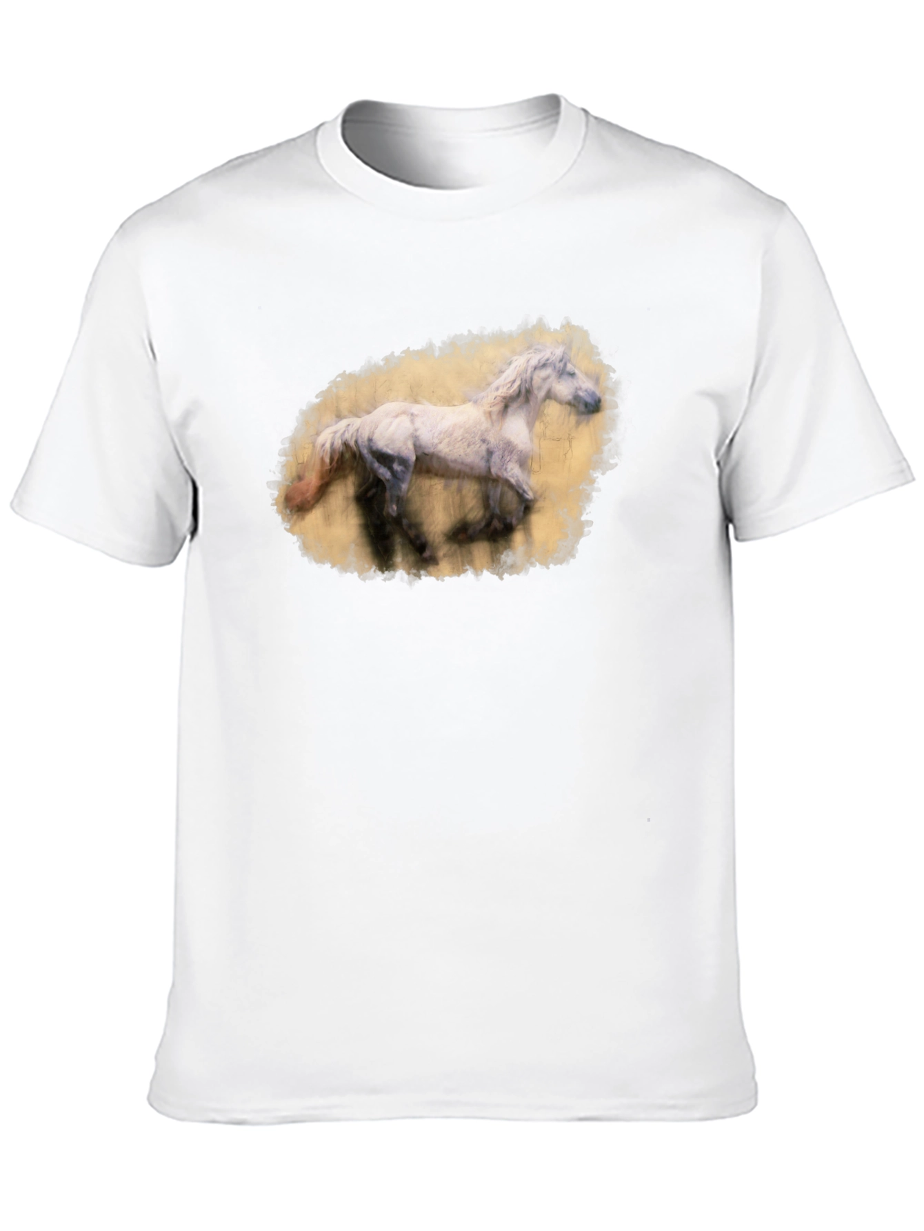 Horse Graphic Black T-Shirt