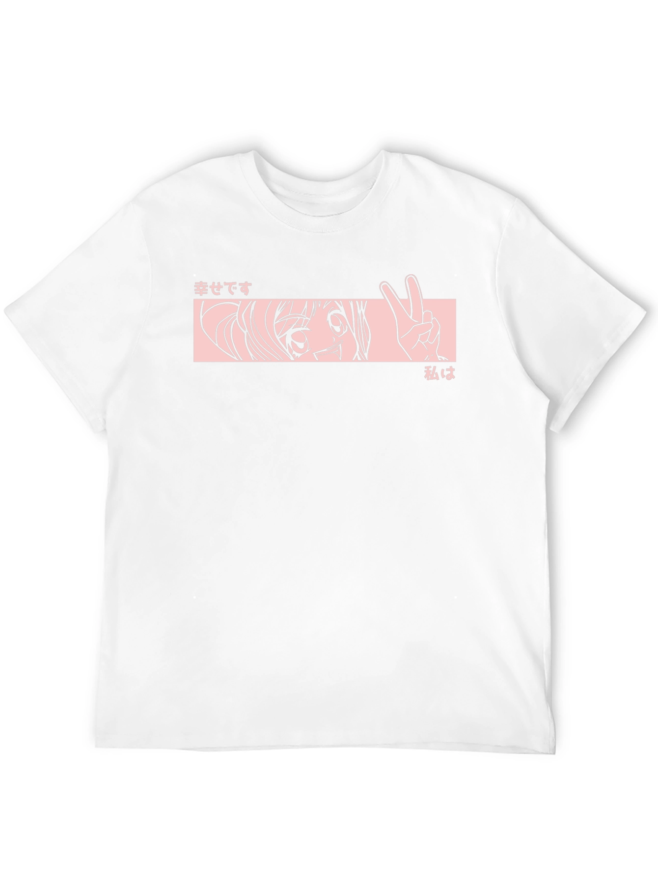 Anime Graphic T-Shirt - Black