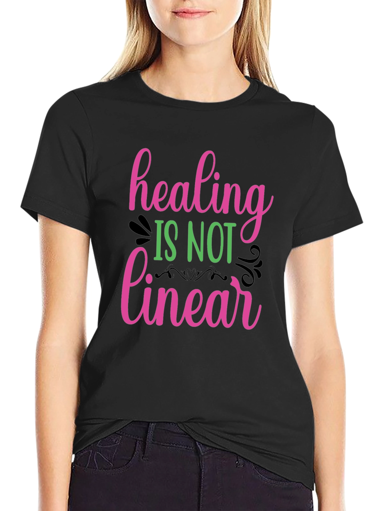 Healing is Not Linear Graphic Tee
