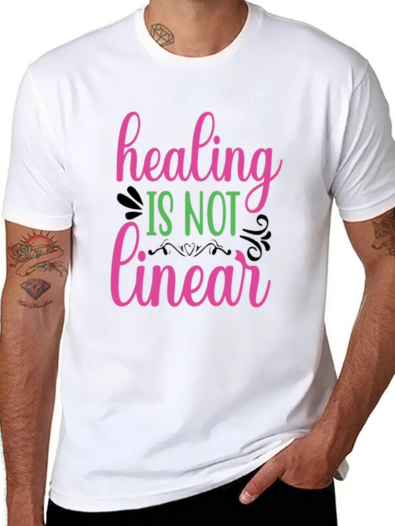 Healing is Not Linear Graphic Tee