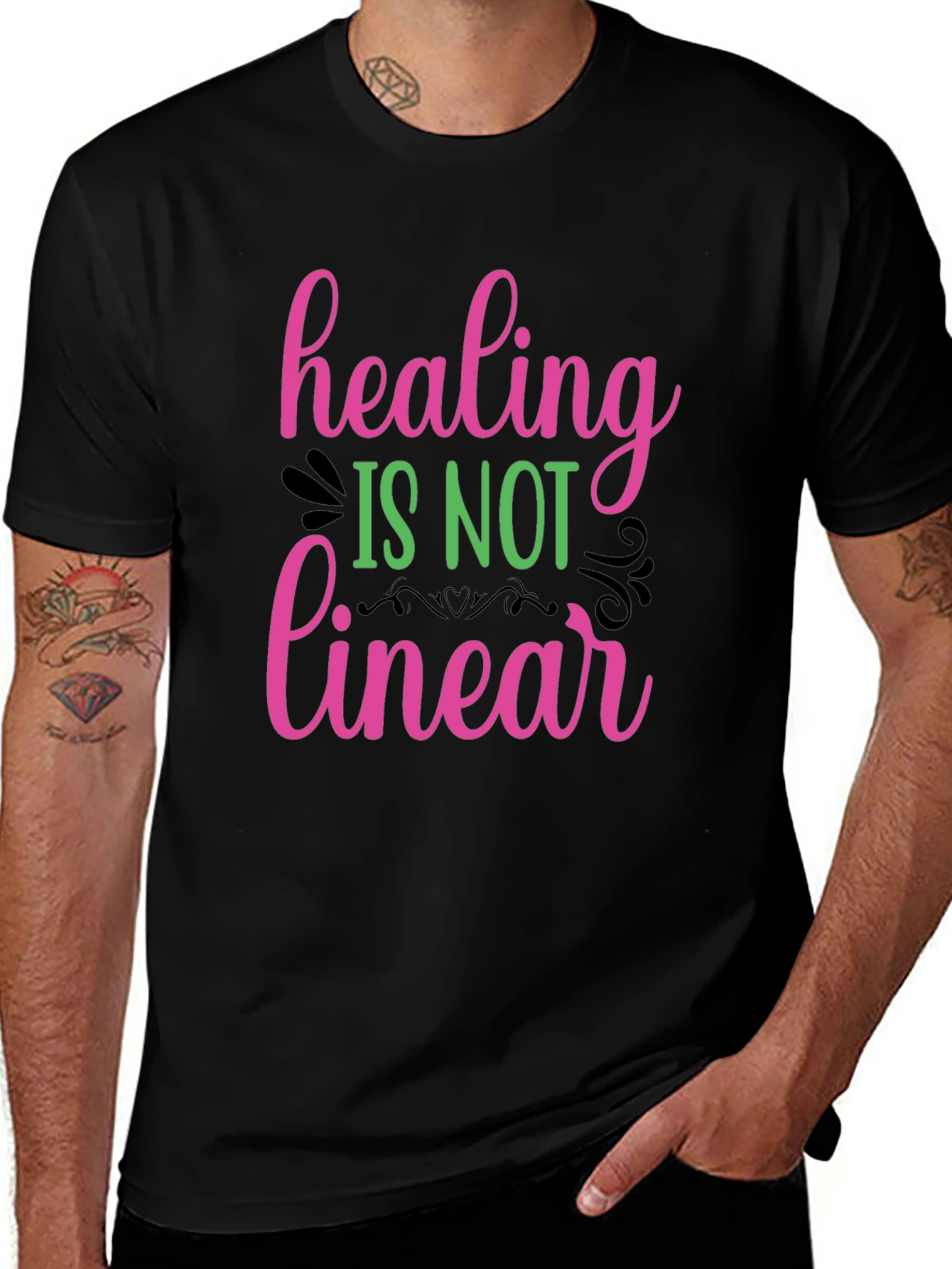 Healing is Not Linear Graphic Tee