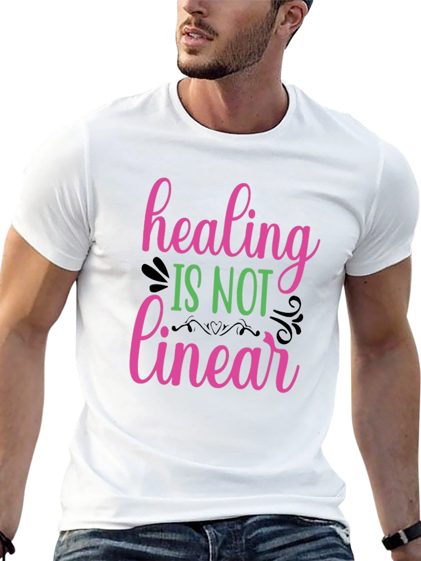 Healing is Not Linear Graphic Tee