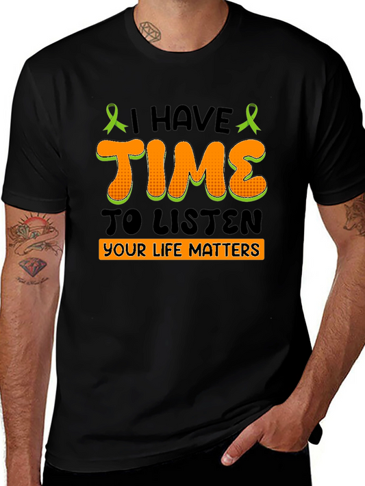 I Have Time To Listen Graphic Tee