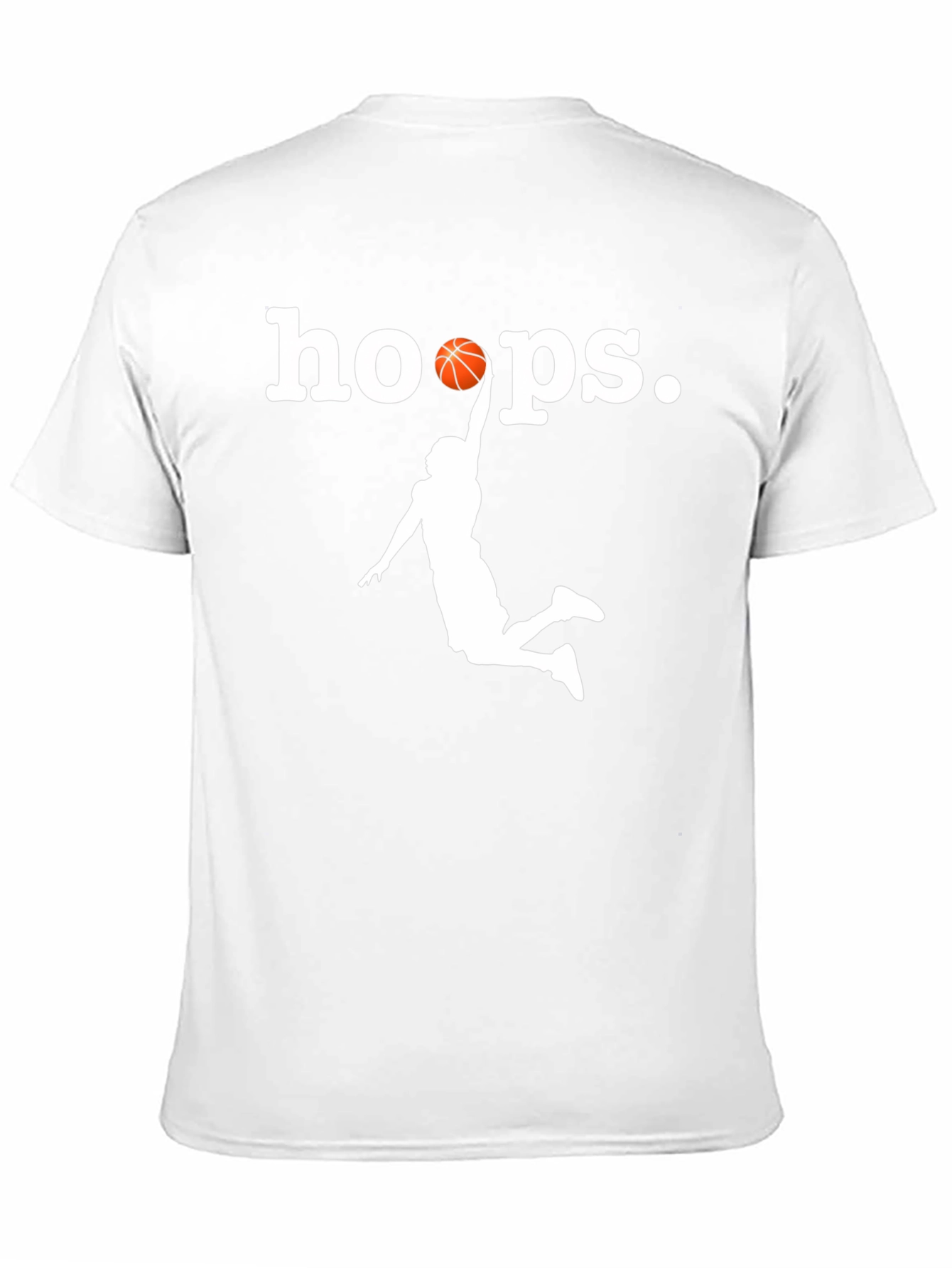Hoops Graphic T-Shirt - Black Basketball Tee