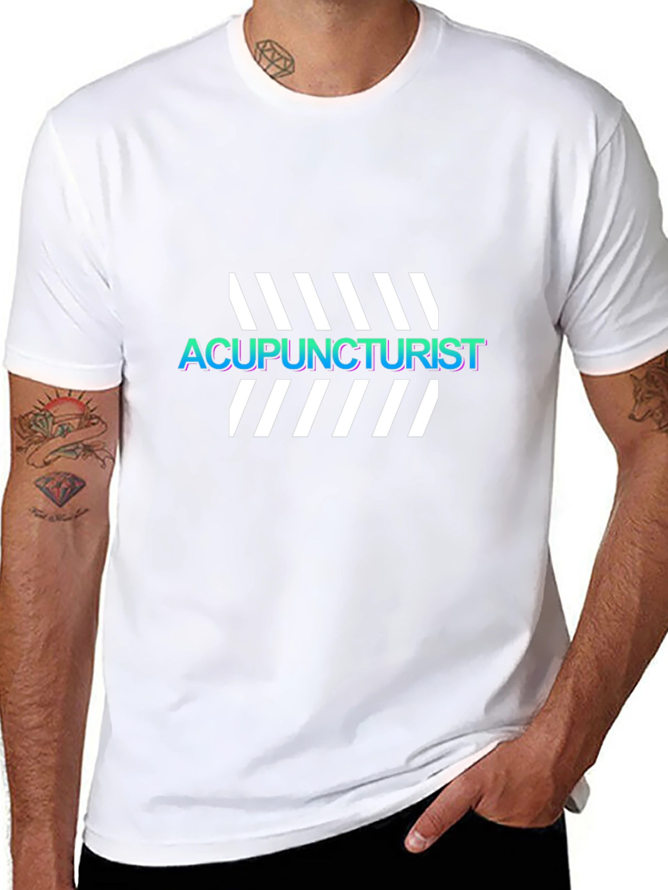 Acupuncturist Black T-Shirt