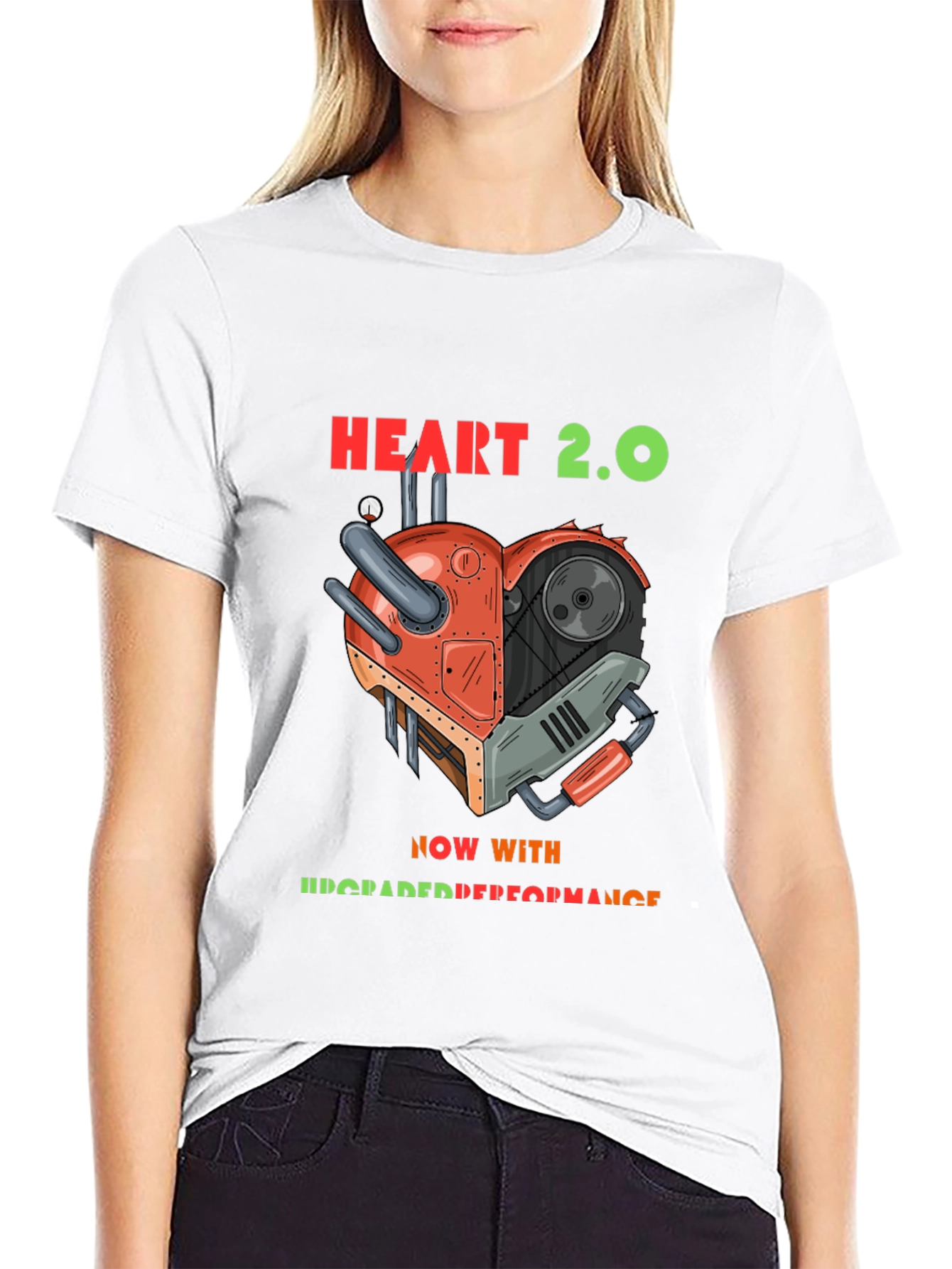 Heart 2.0 Upgraded Performance Graphic Tee
