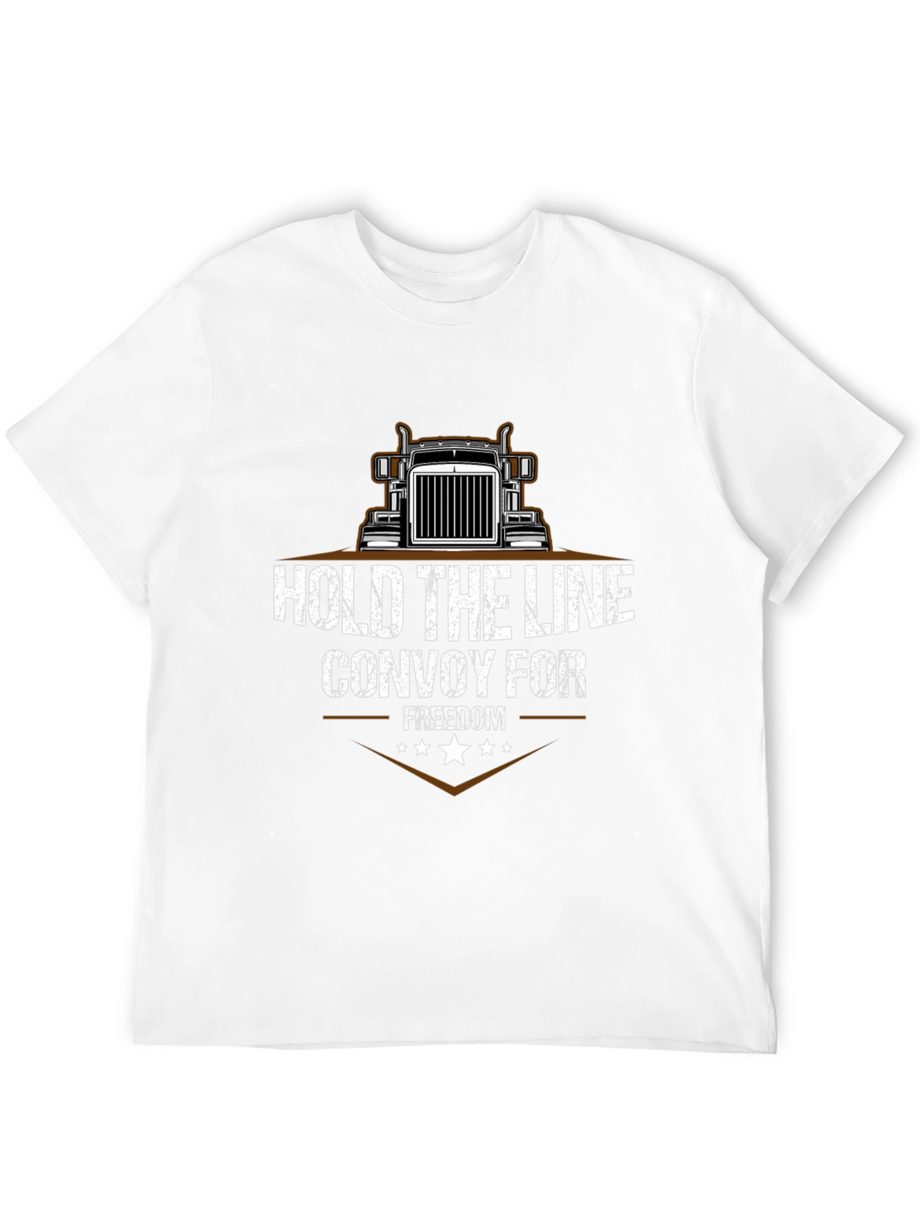 Hold The Line Trucker T-Shirt