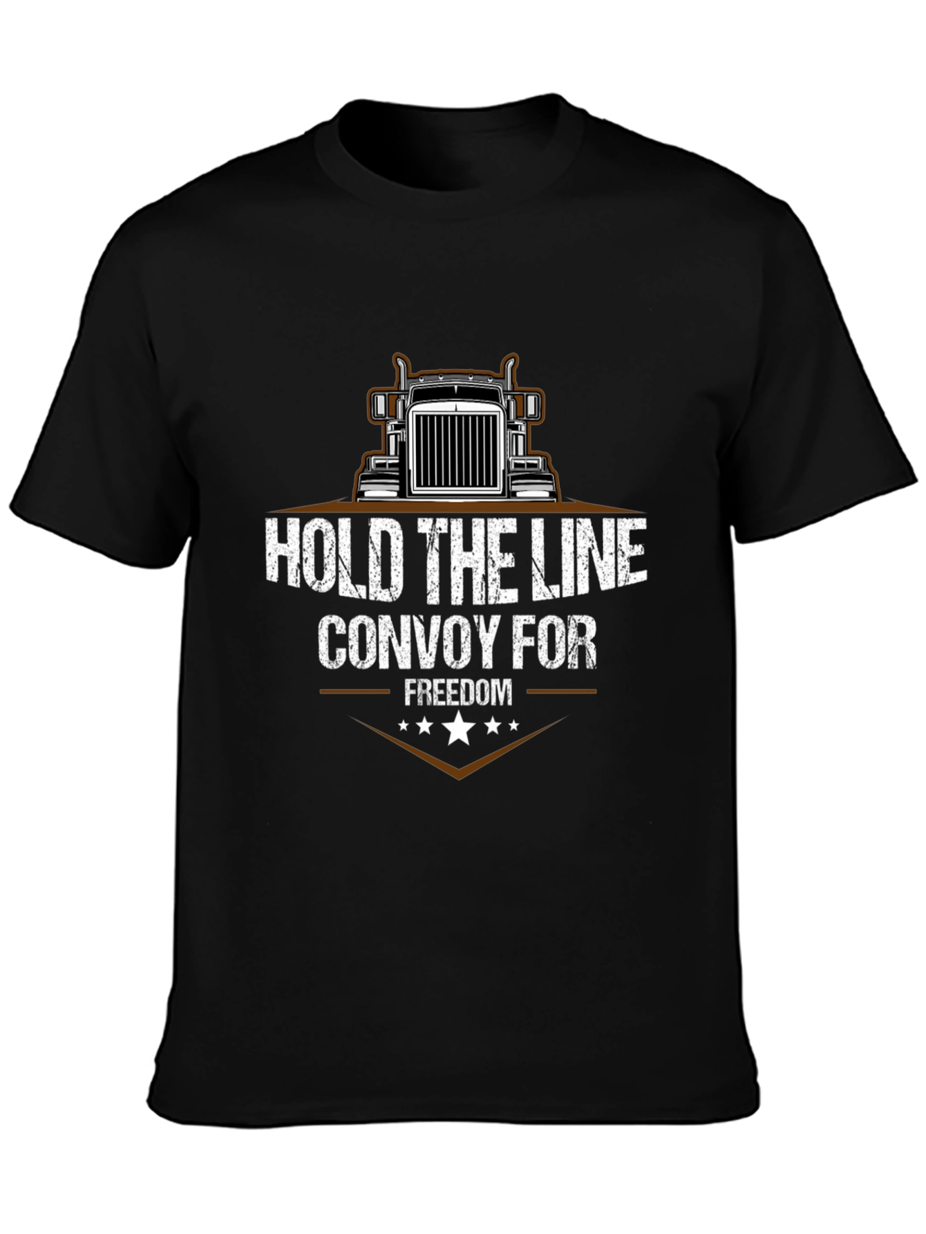 Hold The Line Trucker T-Shirt