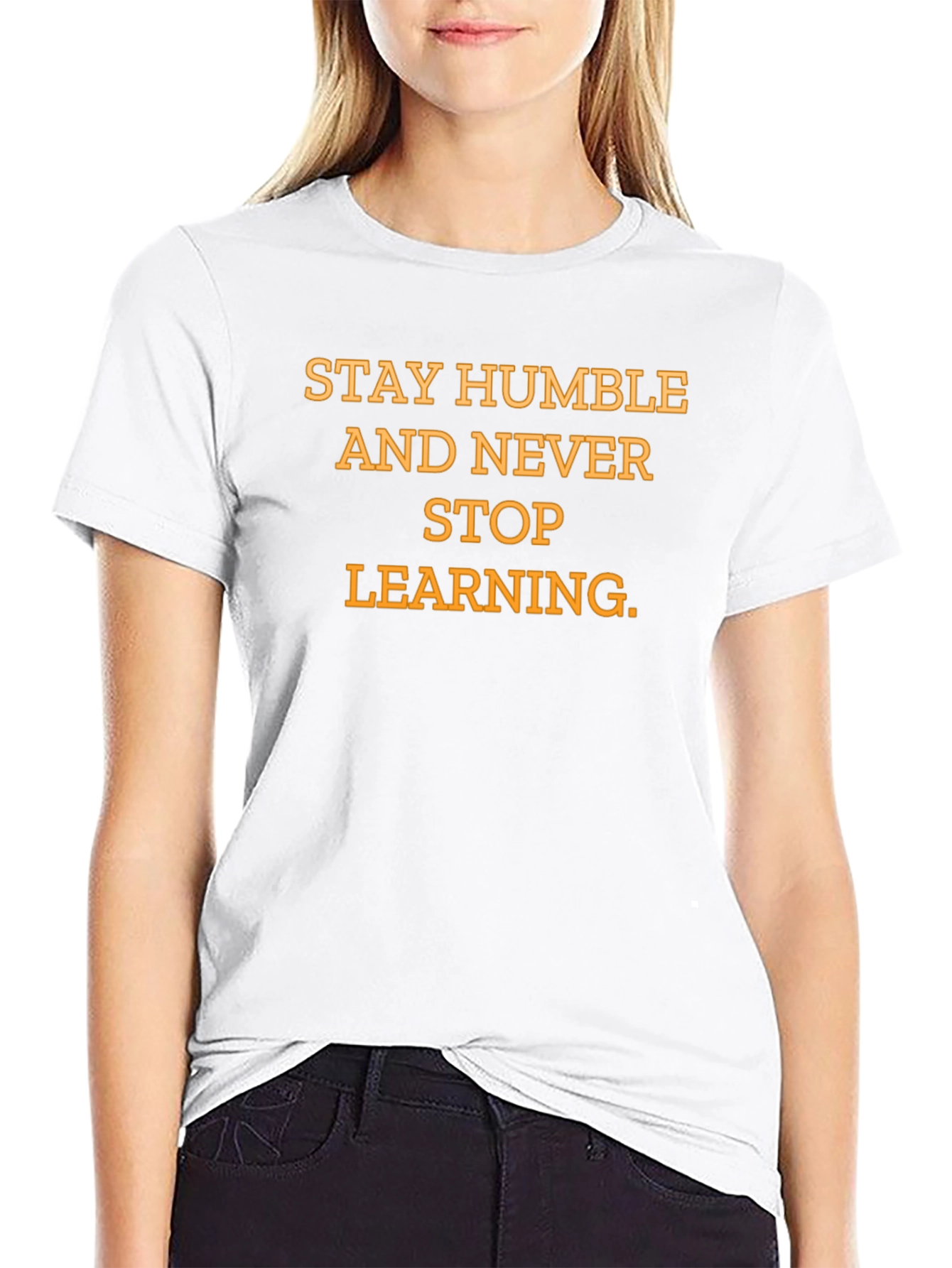 Humble & Learning Graphic Tee - Black