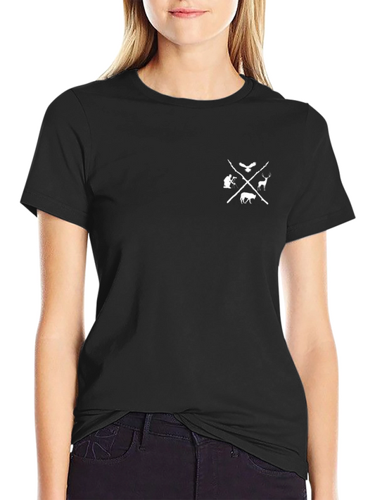 Hunting Emblem Black T-Shirt
