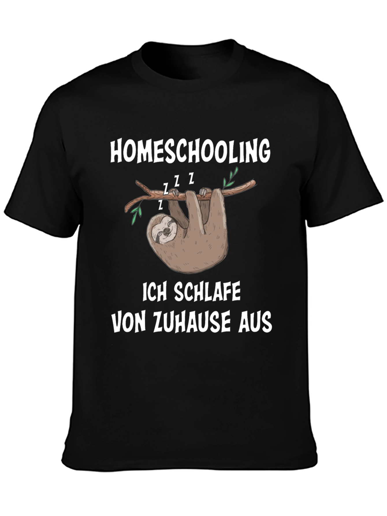 Homeschooling Sloth T-Shirt