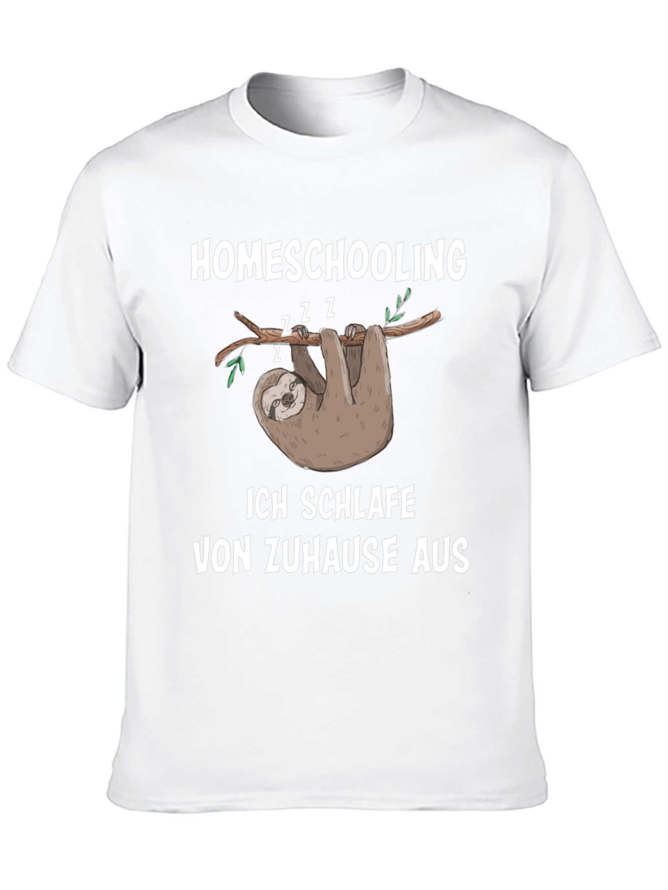 Homeschooling Sloth T-Shirt