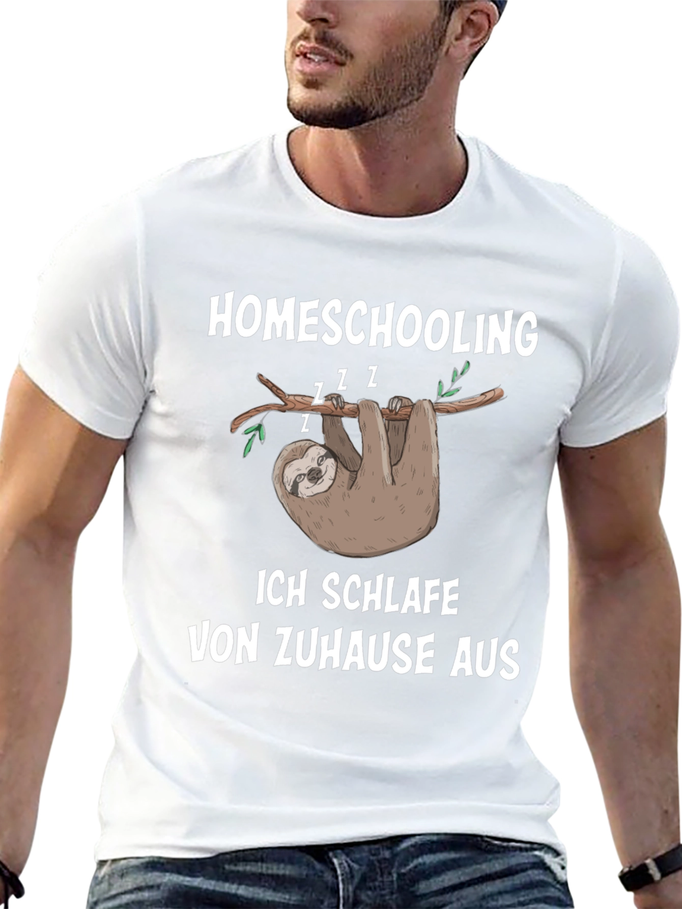 Homeschooling Sloth T-Shirt