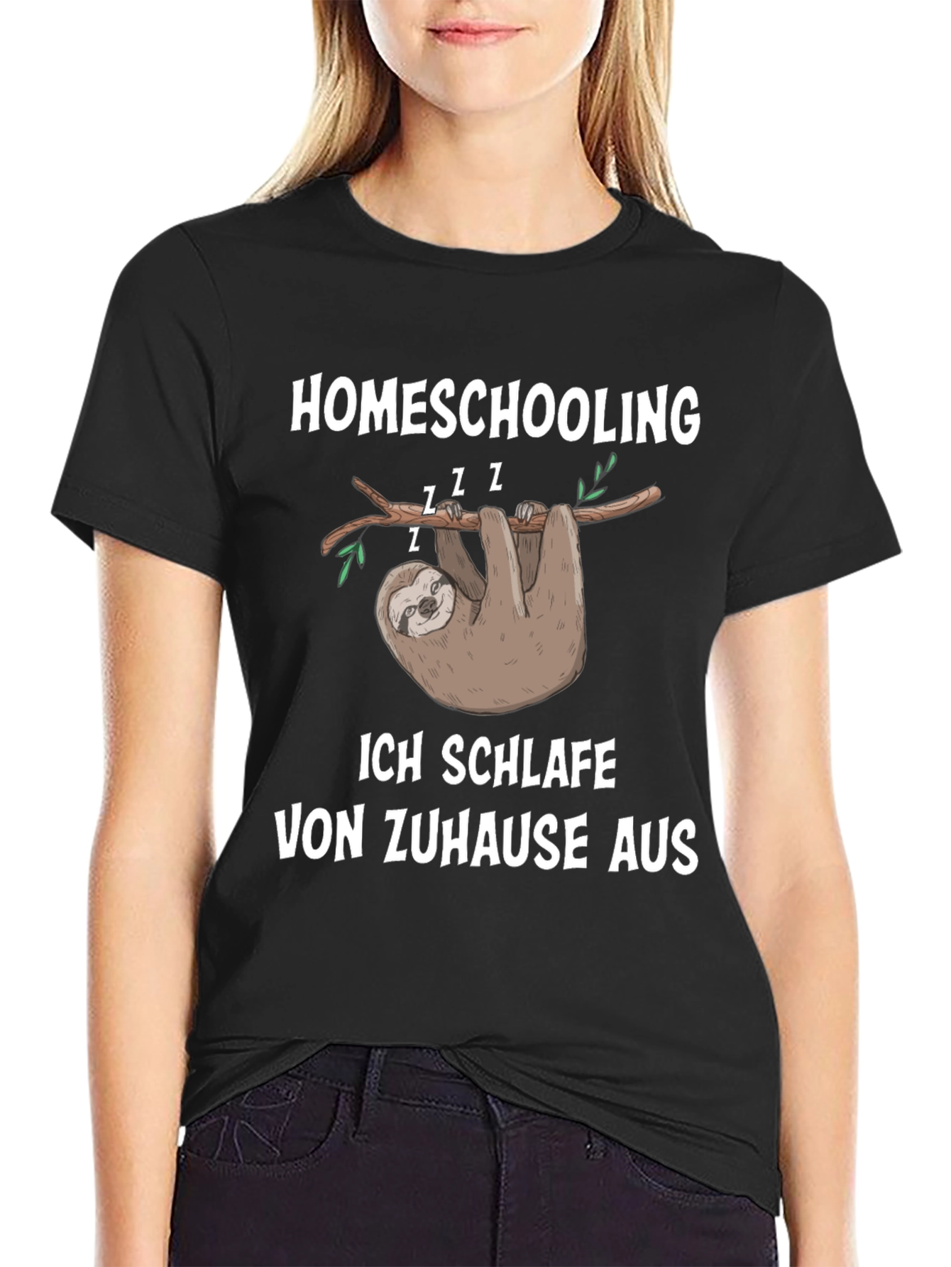 Homeschooling Sloth T-Shirt