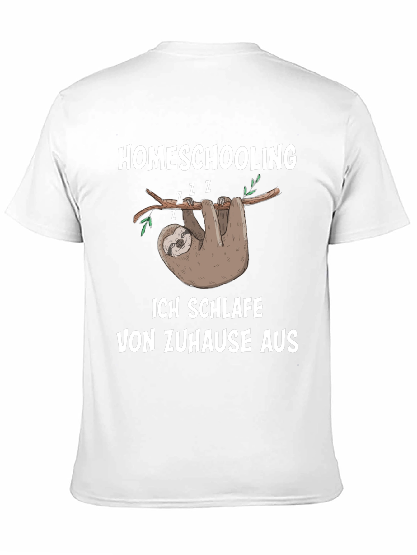 Homeschooling Sloth T-Shirt