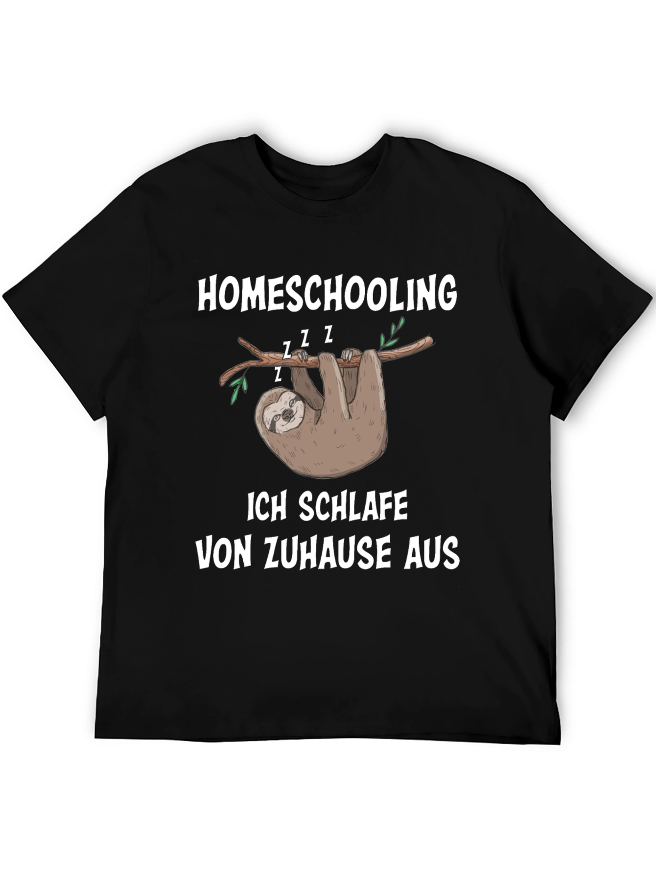 Homeschooling Sloth T-Shirt