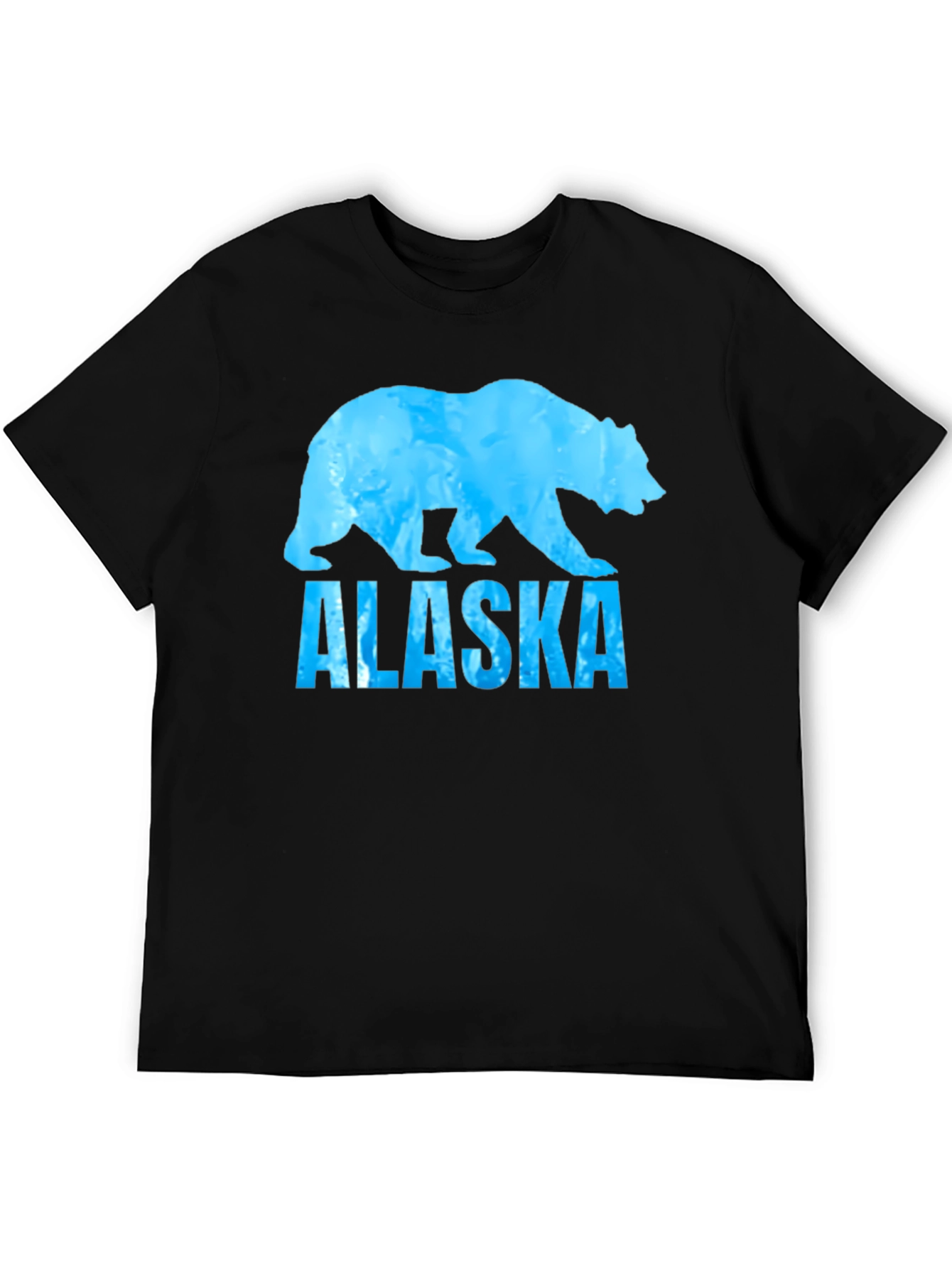Alaska Bear T-Shirt - Black Graphic Tee