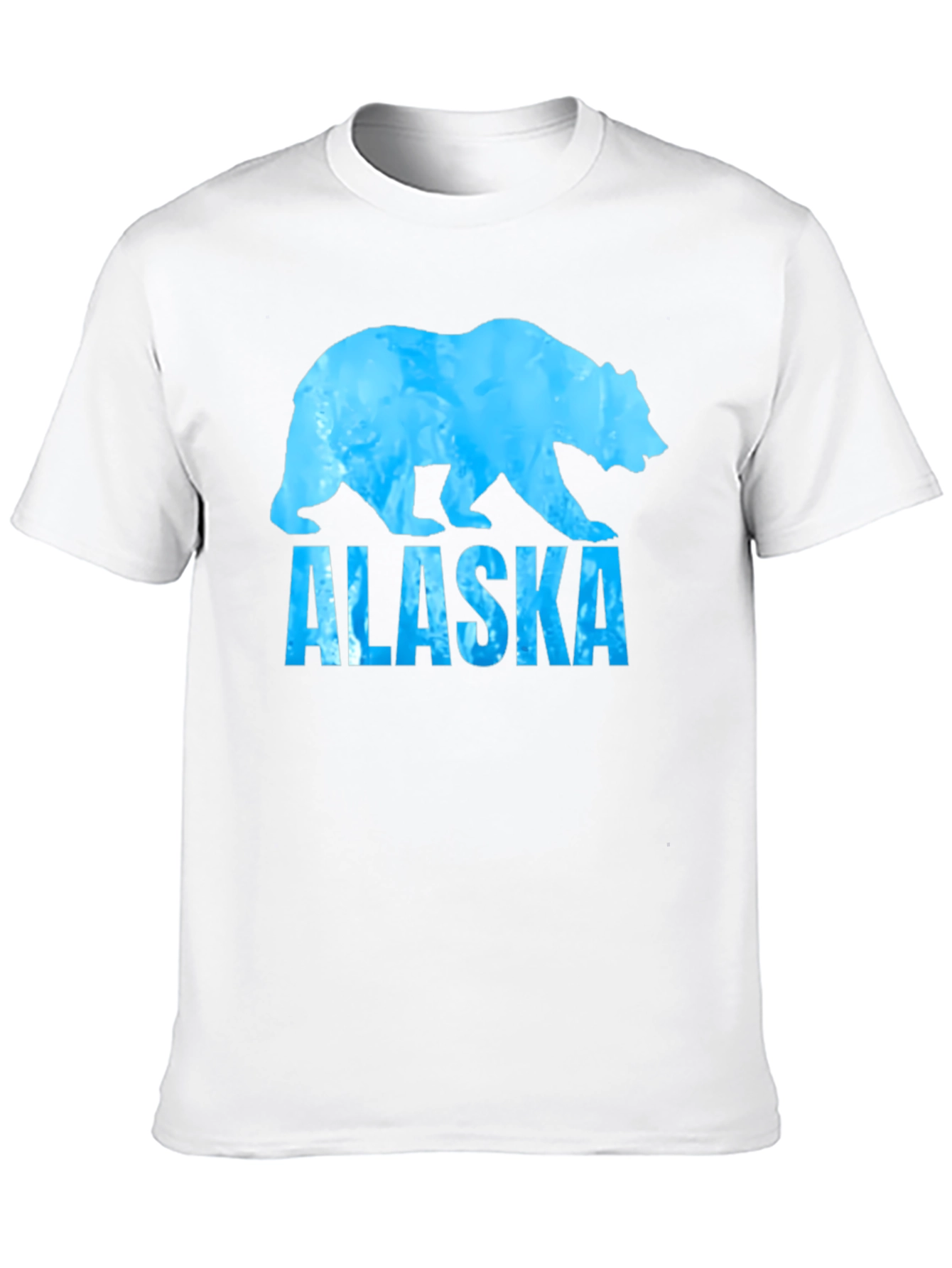 Alaska Bear T-Shirt - Black Graphic Tee