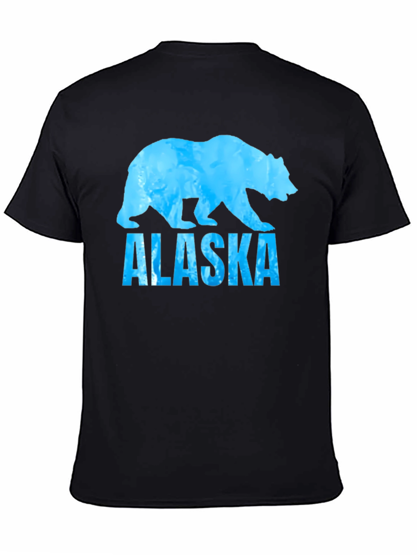 Alaska Bear T-Shirt - Black Graphic Tee