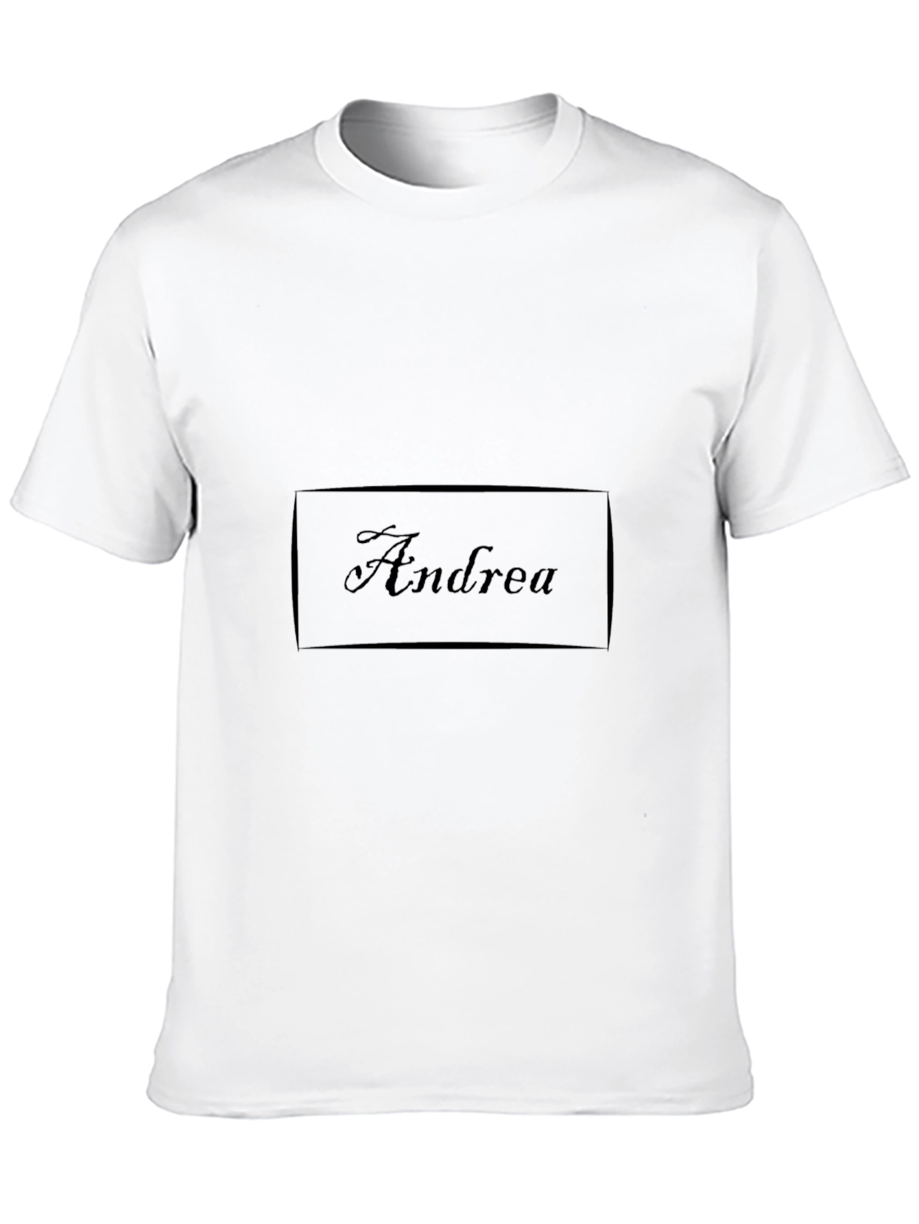 Andrea Black T-Shirt - Casual Comfort