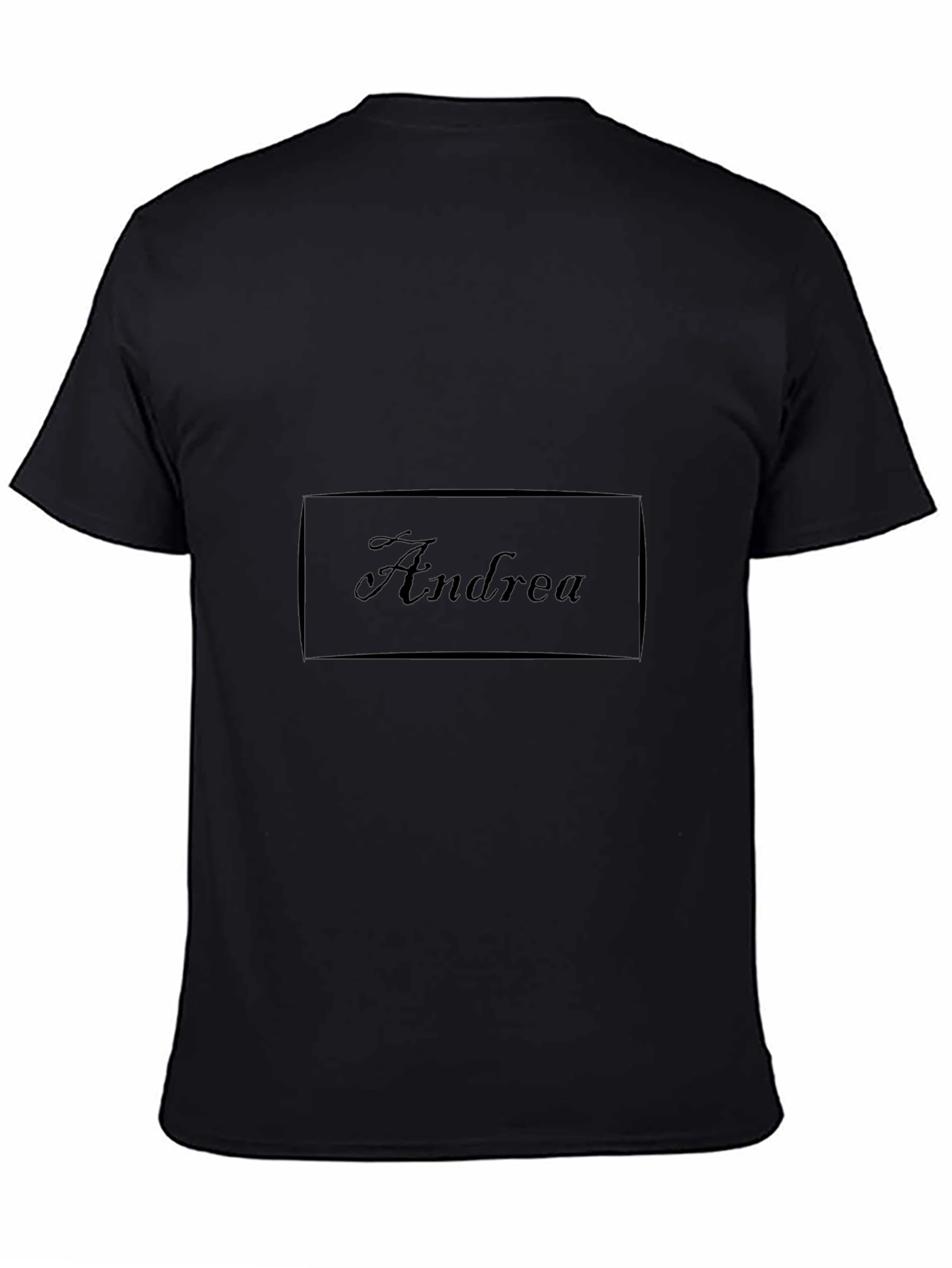 Andrea Black T-Shirt - Casual Comfort