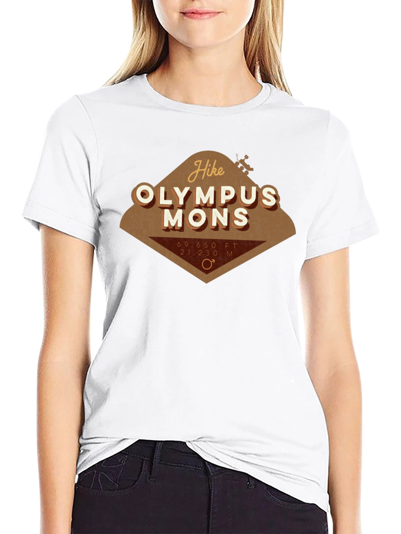 Hike Olympus Mons Graphic T-Shirt