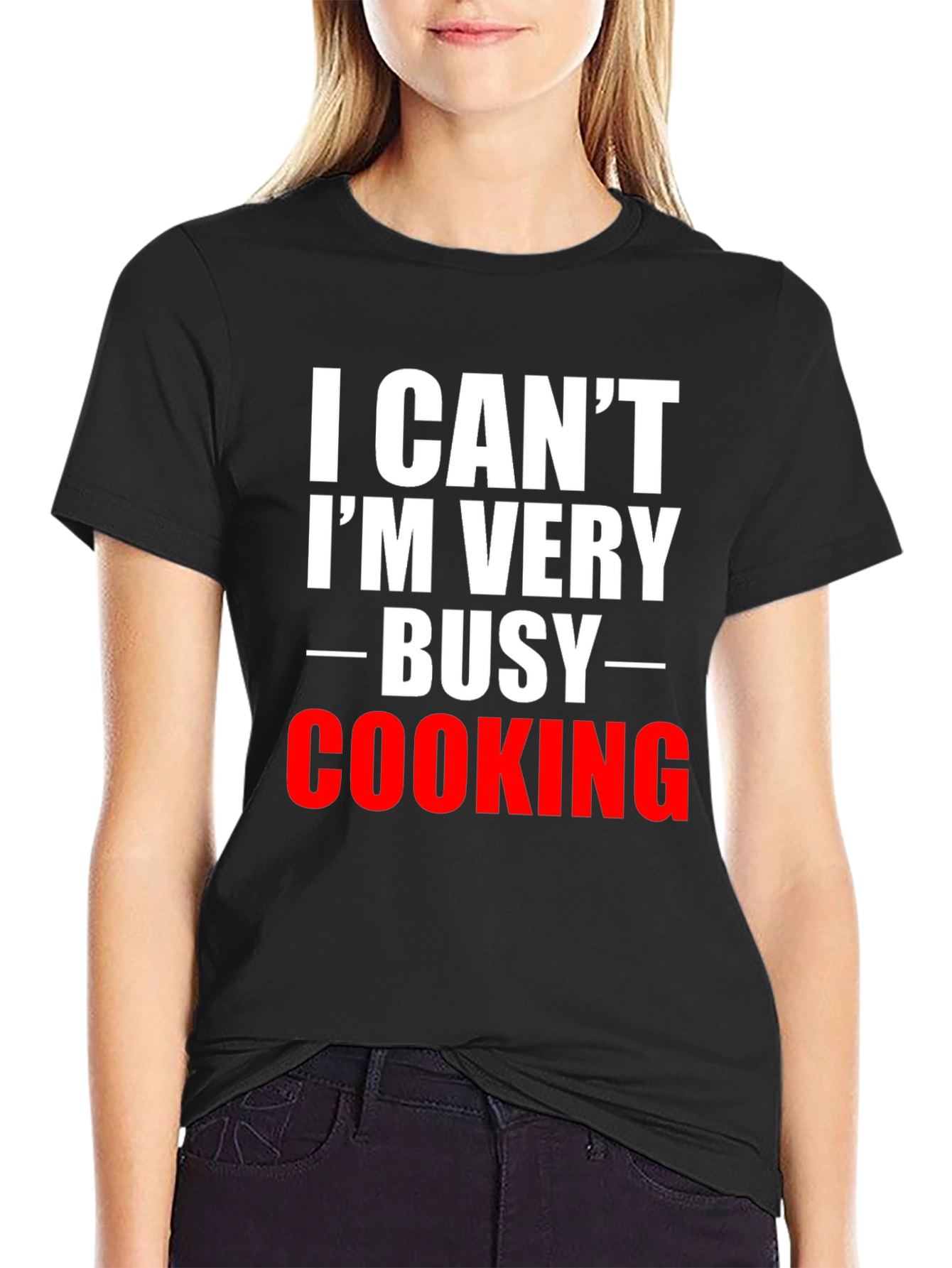 I Cant Im Very Busy Cooking T-Shirt