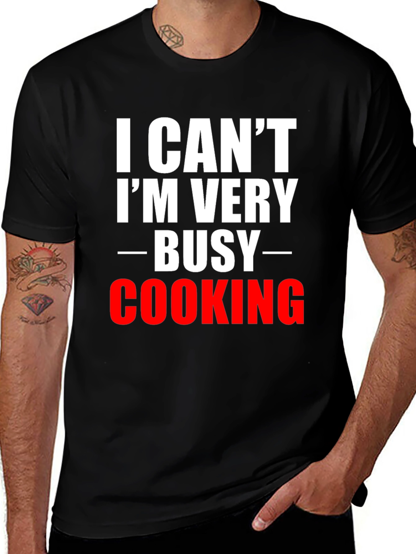 I Cant Im Very Busy Cooking T-Shirt