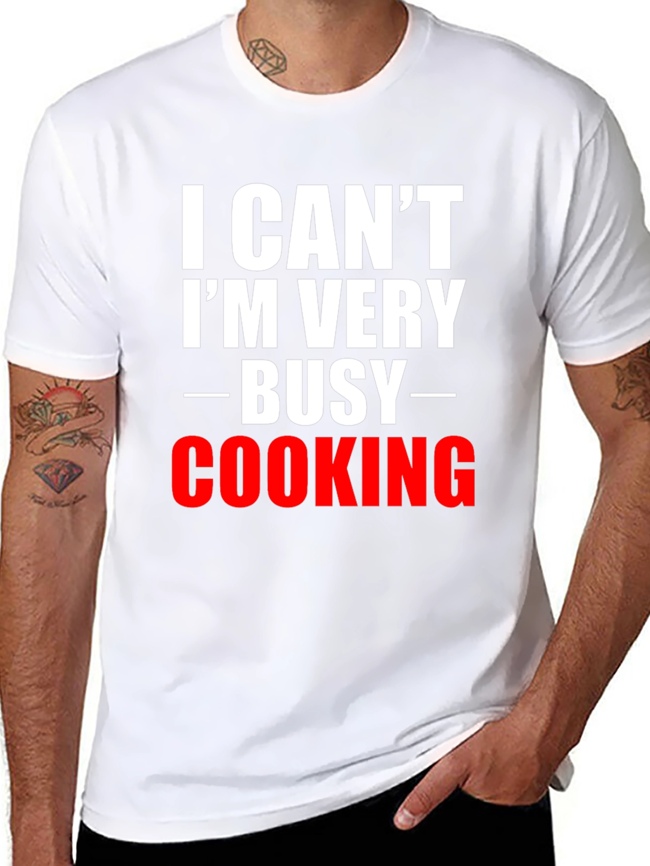 I Cant Im Very Busy Cooking T-Shirt