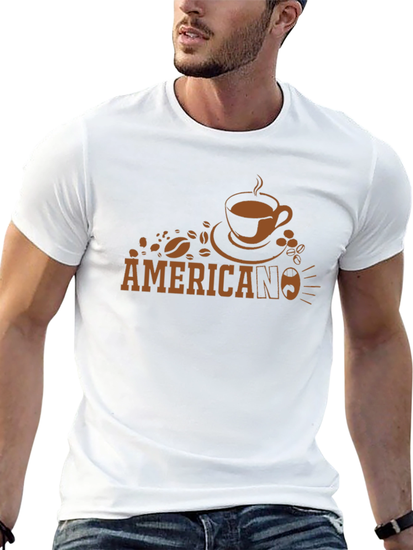 Americano Coffee Graphic T-Shirt