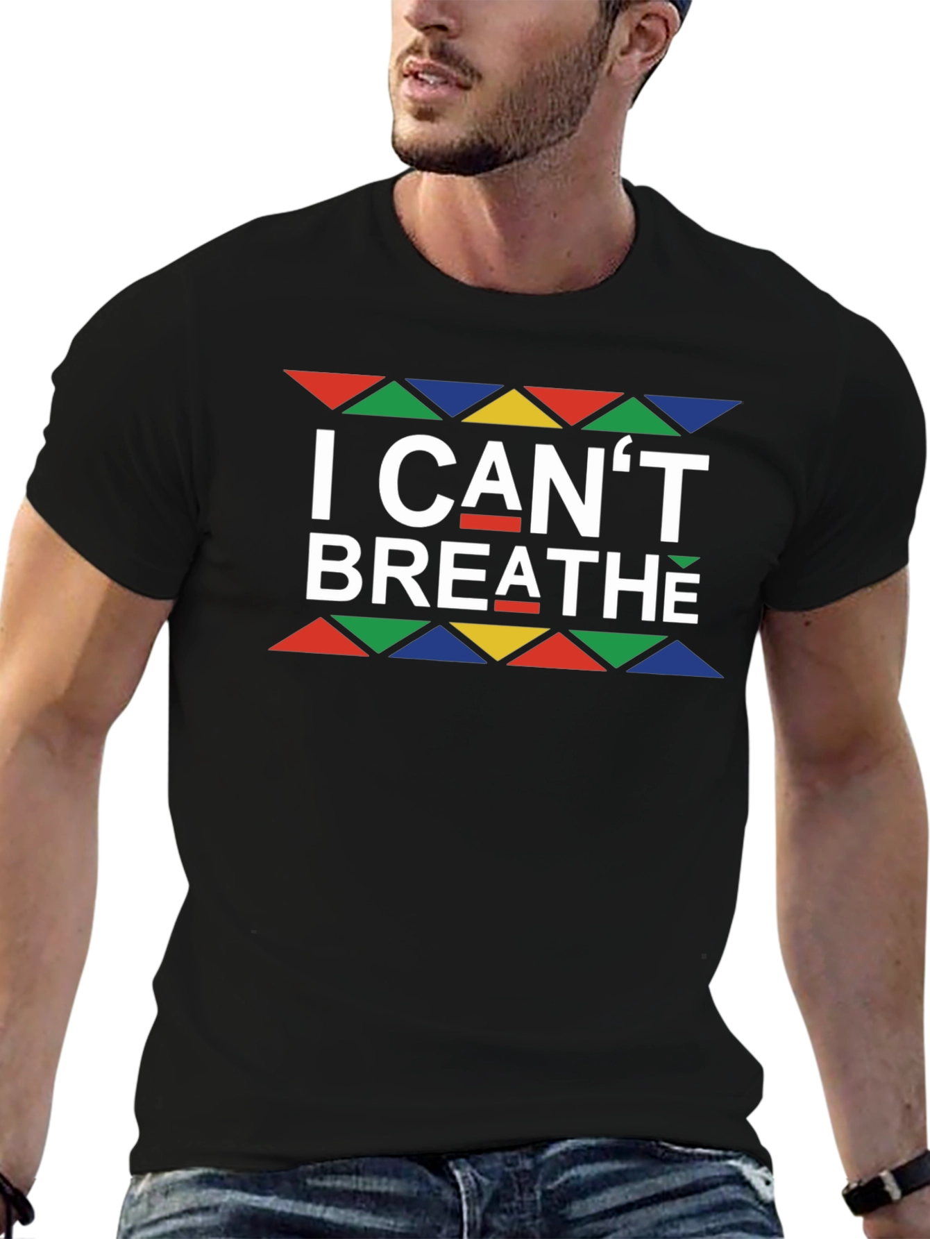 I Cant Breathe Graphic Tee - Black Lives Matter