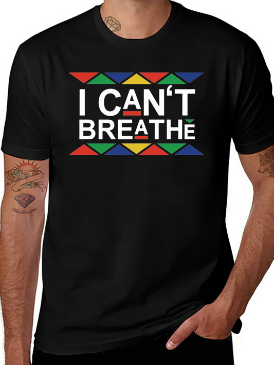I Cant Breathe Graphic Tee - Black Lives Matter