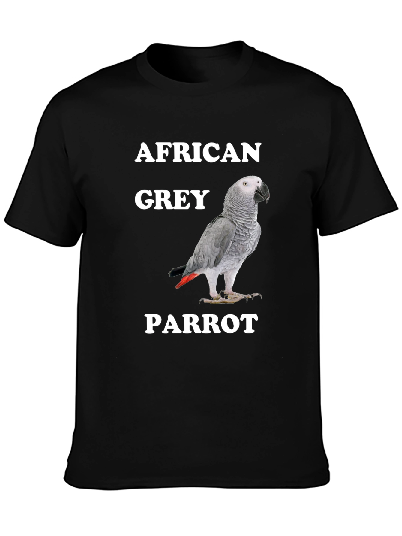 African Grey Parrot T-Shirt