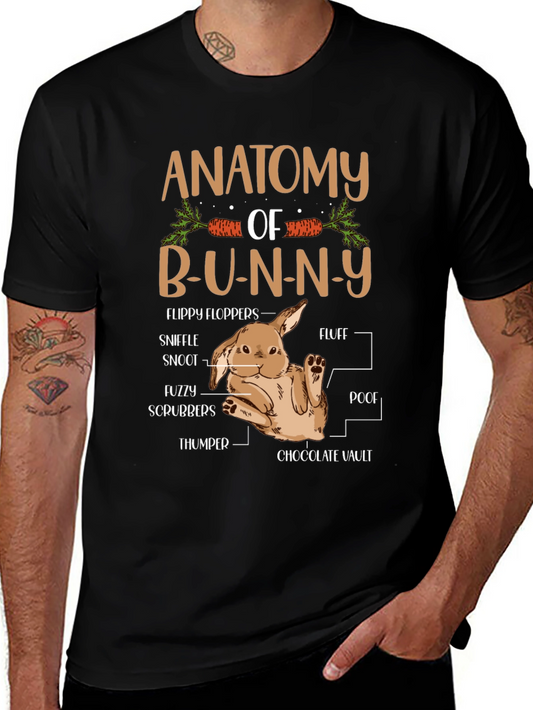 Anatomy of a Bunny T-Shirt - Easter