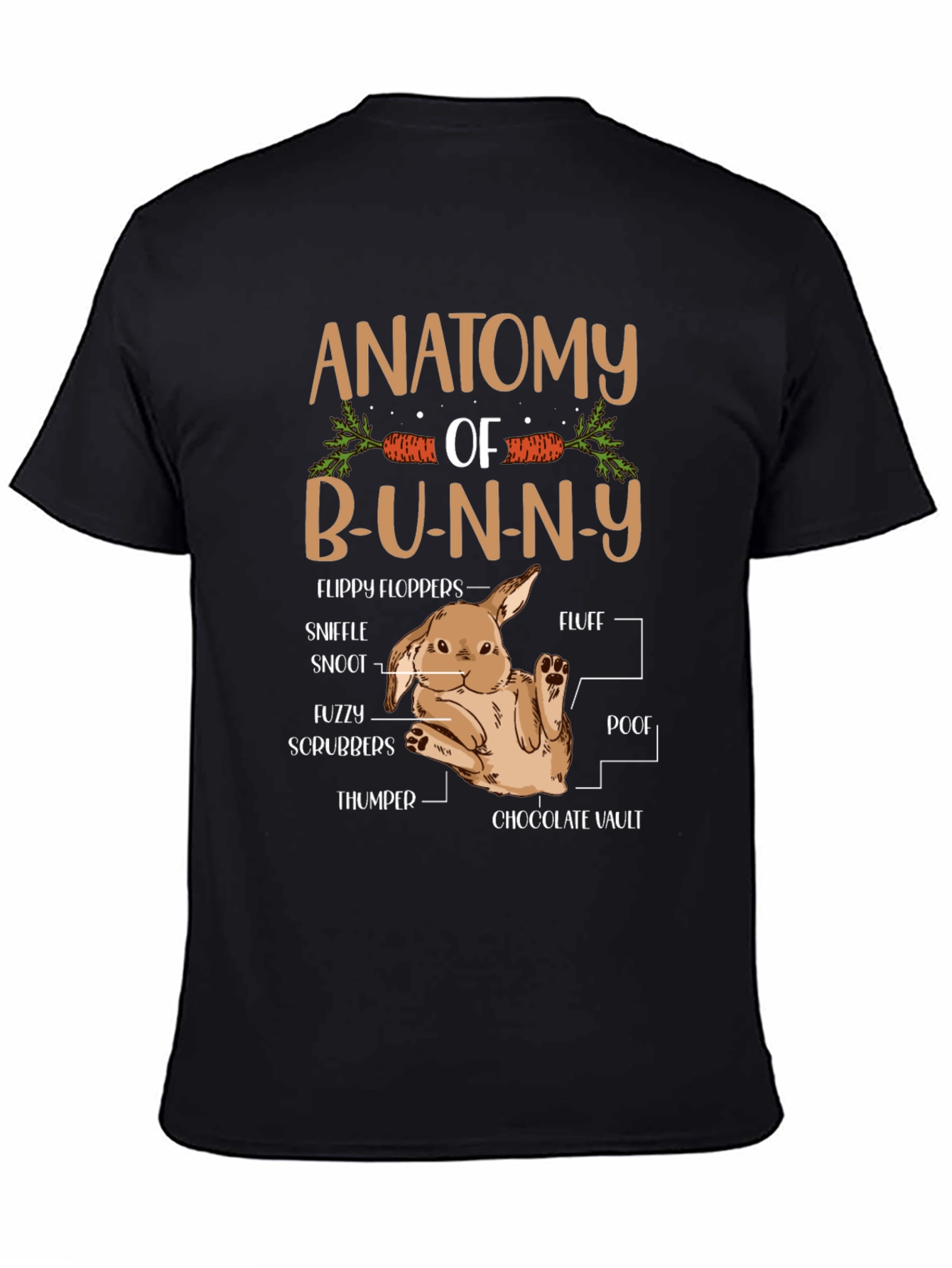 Anatomy of a Bunny T-Shirt - Easter