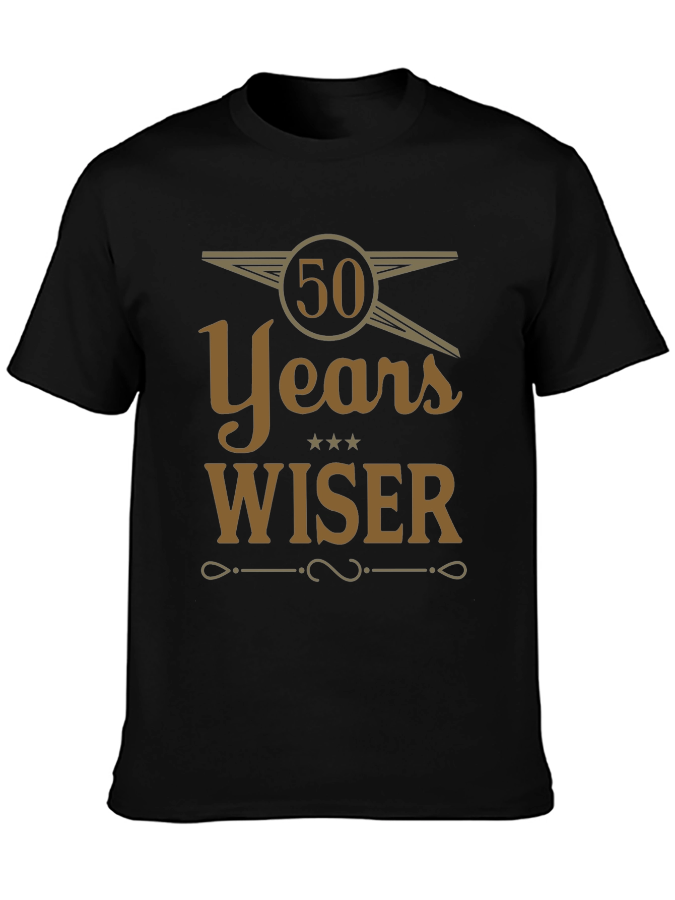 50 Years Wiser Graphic T-Shirt - Birthday Gift