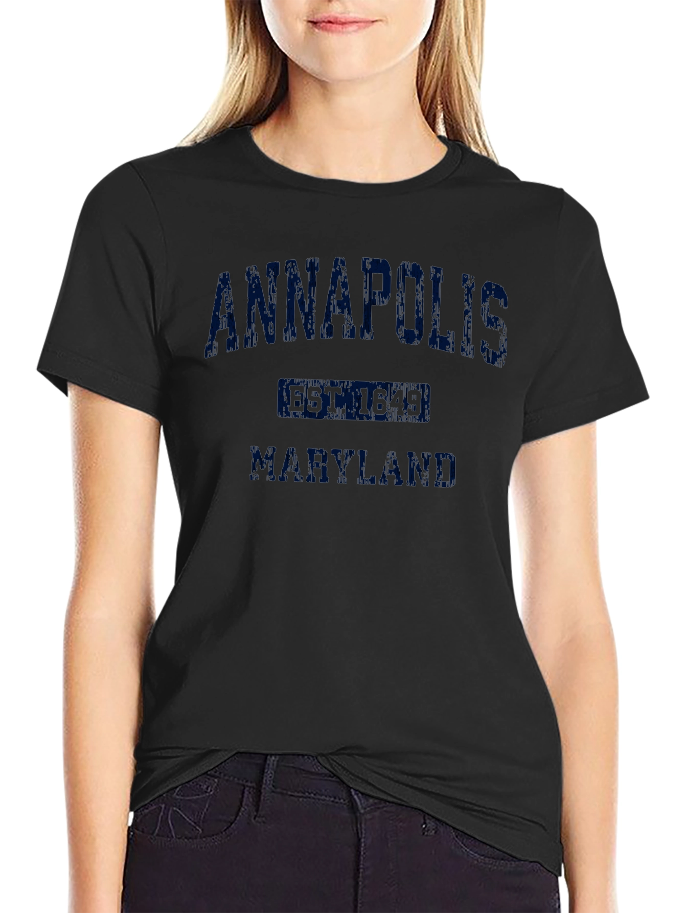 Annapolis Maryland Est 1649 Graphic T-Shirt