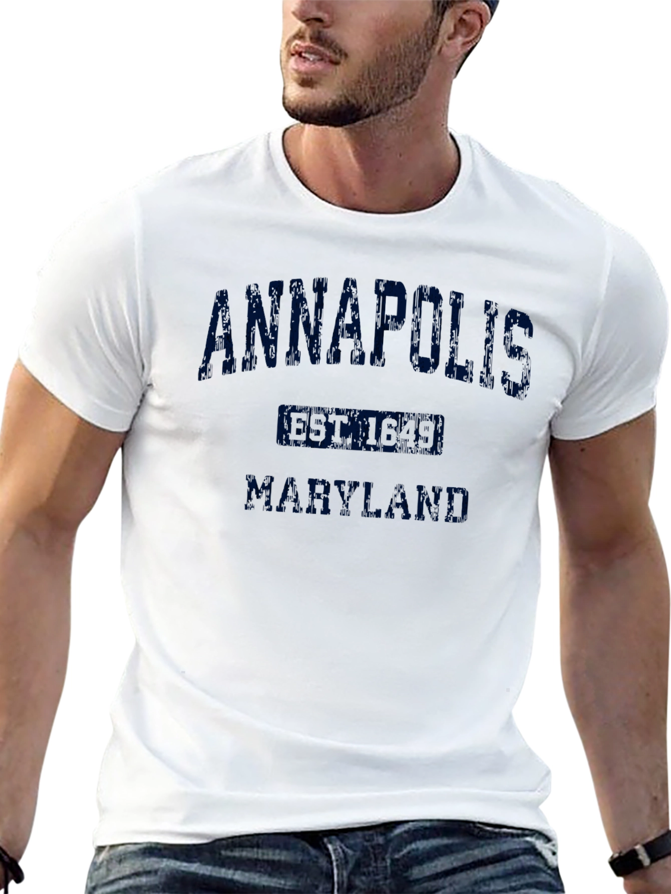Annapolis Maryland Est 1649 Graphic T-Shirt