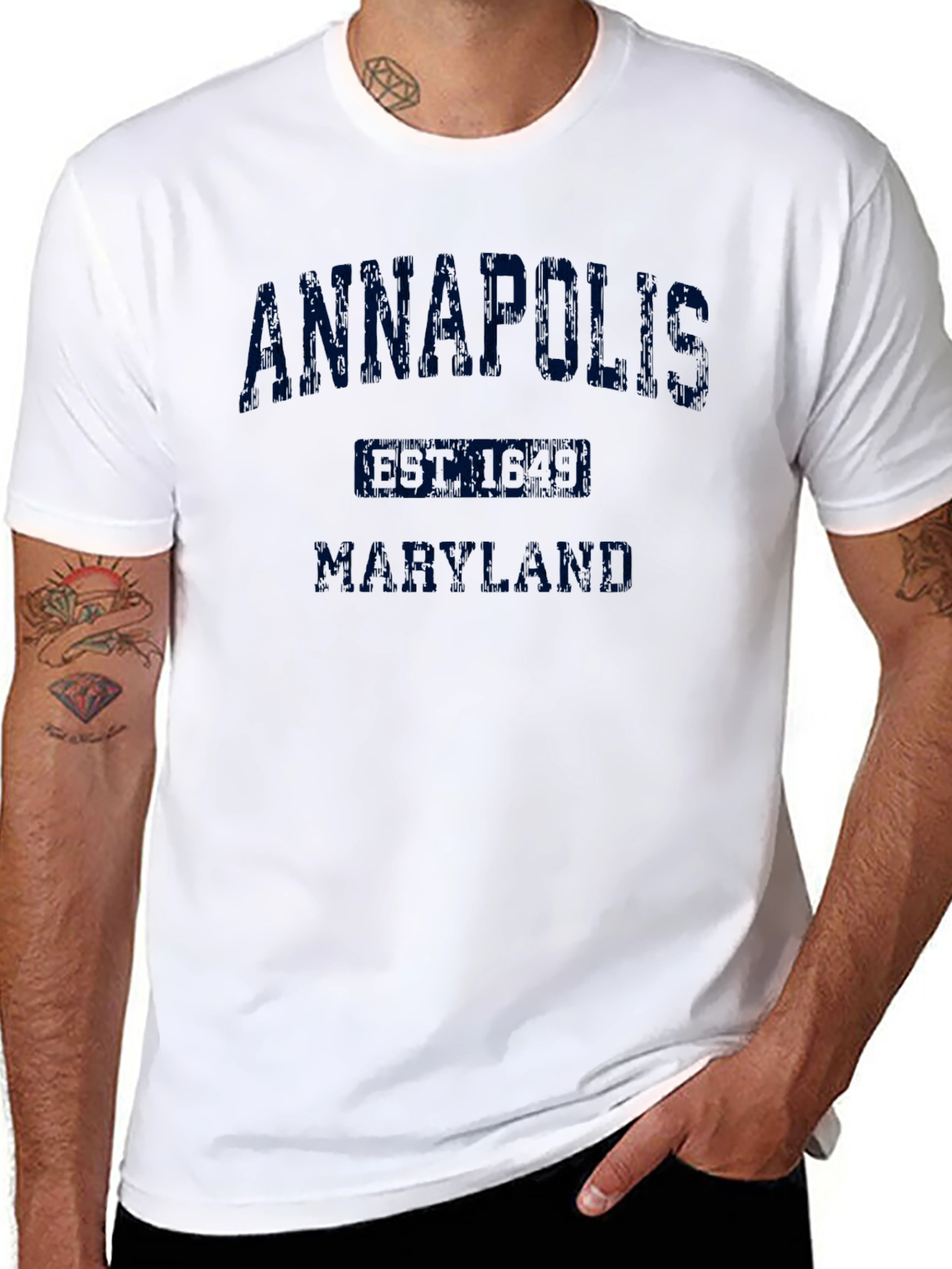 Annapolis Maryland Est 1649 Graphic T-Shirt