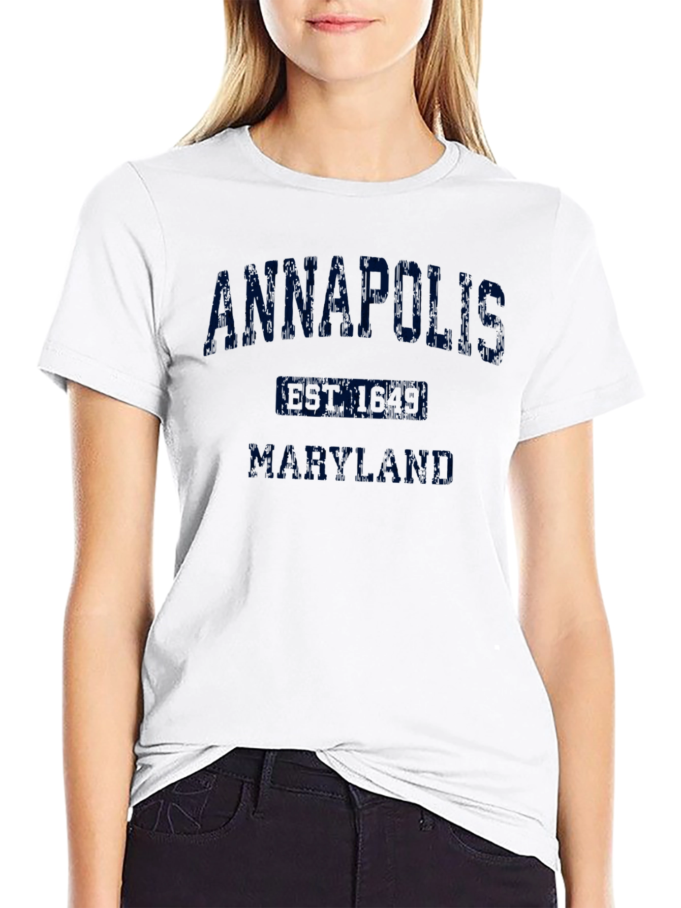Annapolis Maryland Est 1649 Graphic T-Shirt