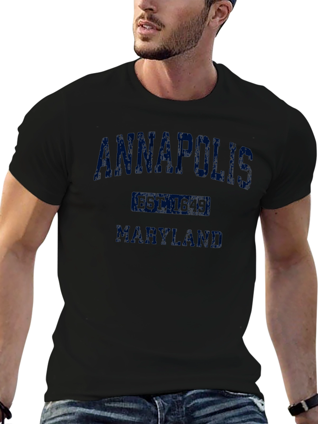 Annapolis Maryland Est 1649 Graphic T-Shirt